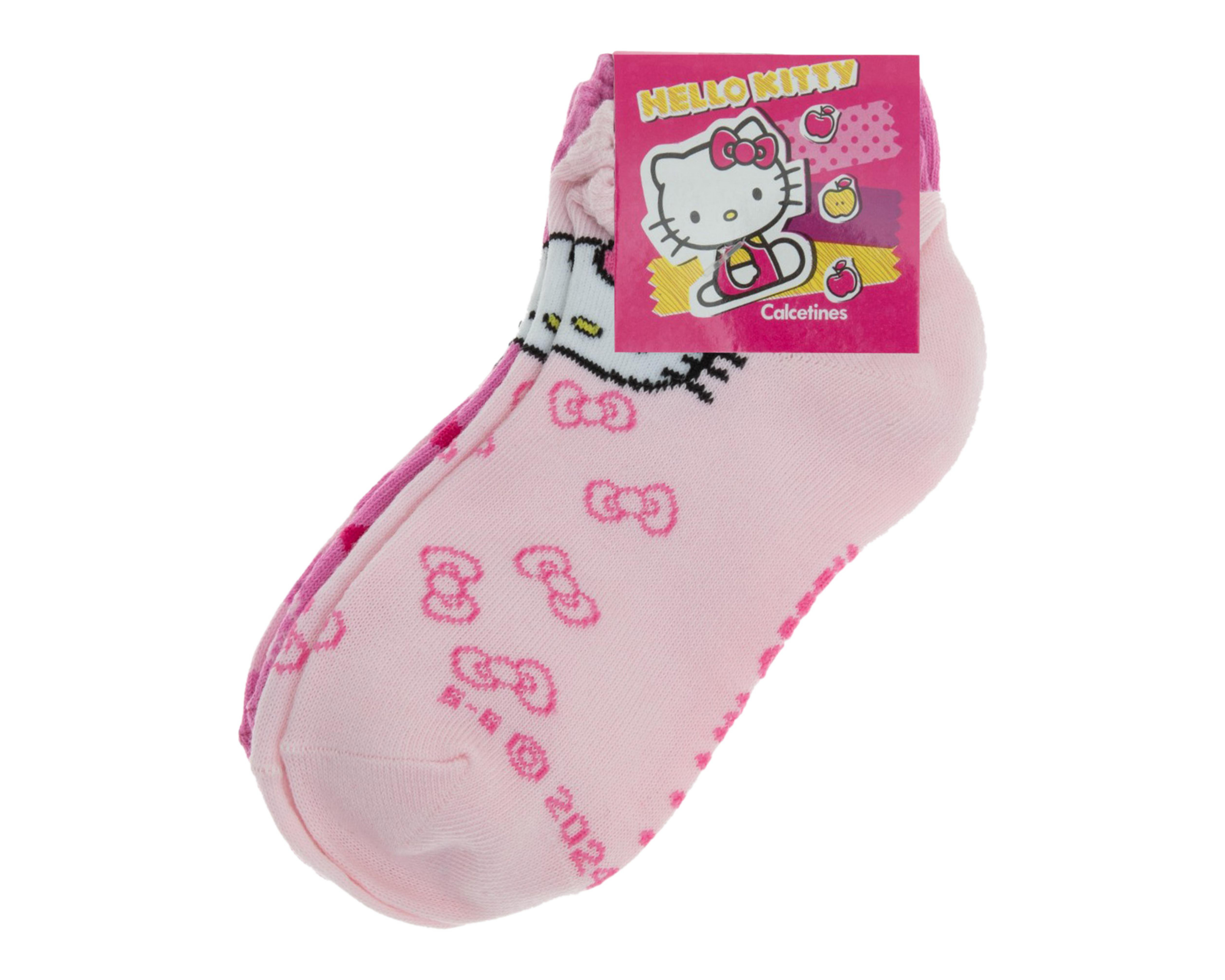 Foto 4 pulgar | Calcetas Tines Hello Kitty para Niña 3 Pares