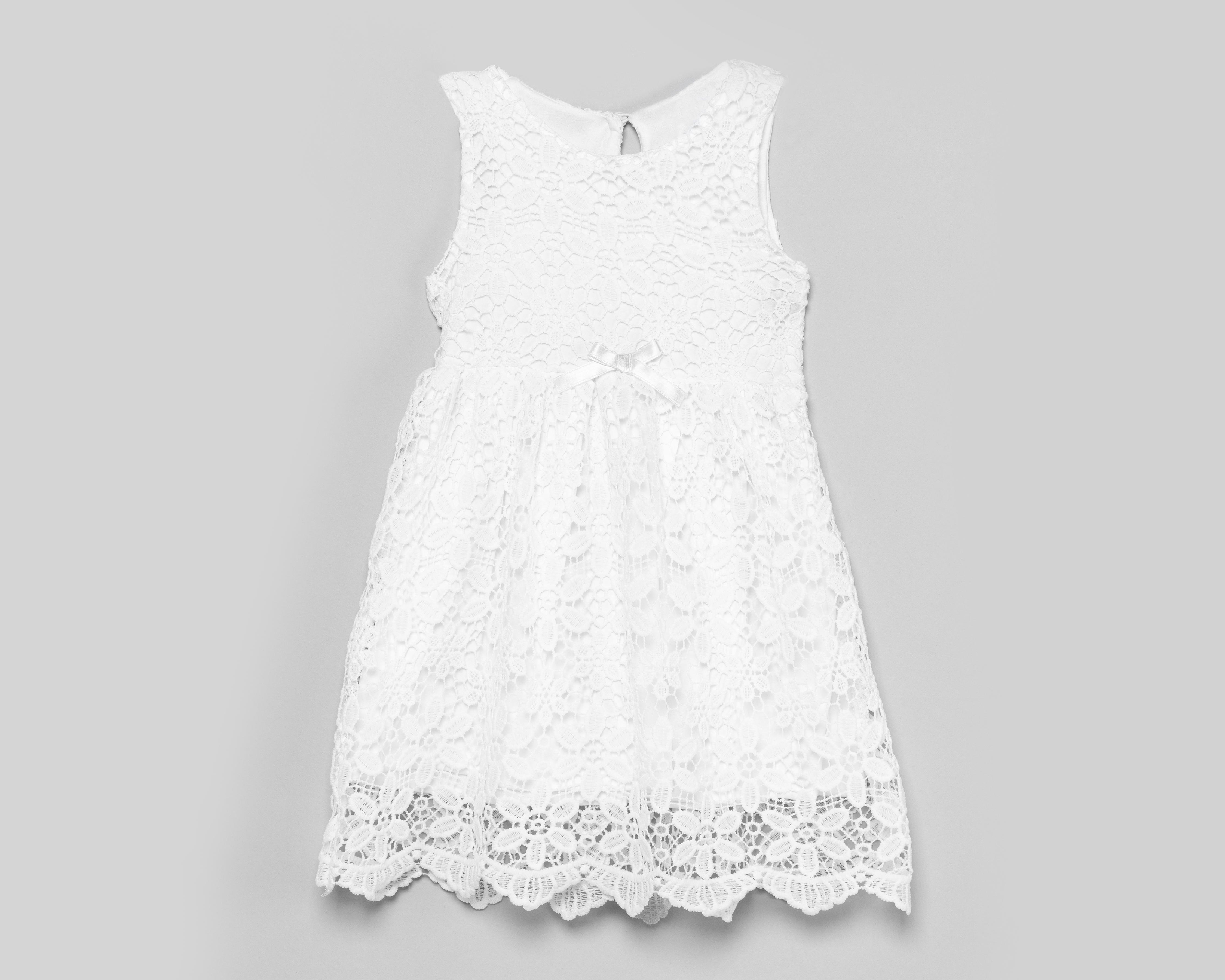 Vestido Blanco Refill para Niña