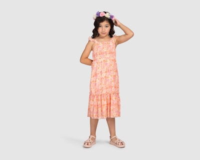 Foto 1 | Vestido Rosa Refill para Niña con Diadema