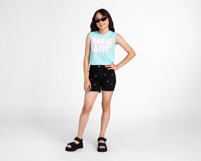 Foto 3 | Conjunto de Short y Playera Girls Attitude para Niña