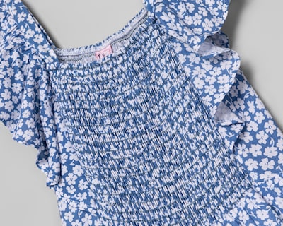 Foto 3 | Vestido Azul Refill para Niña