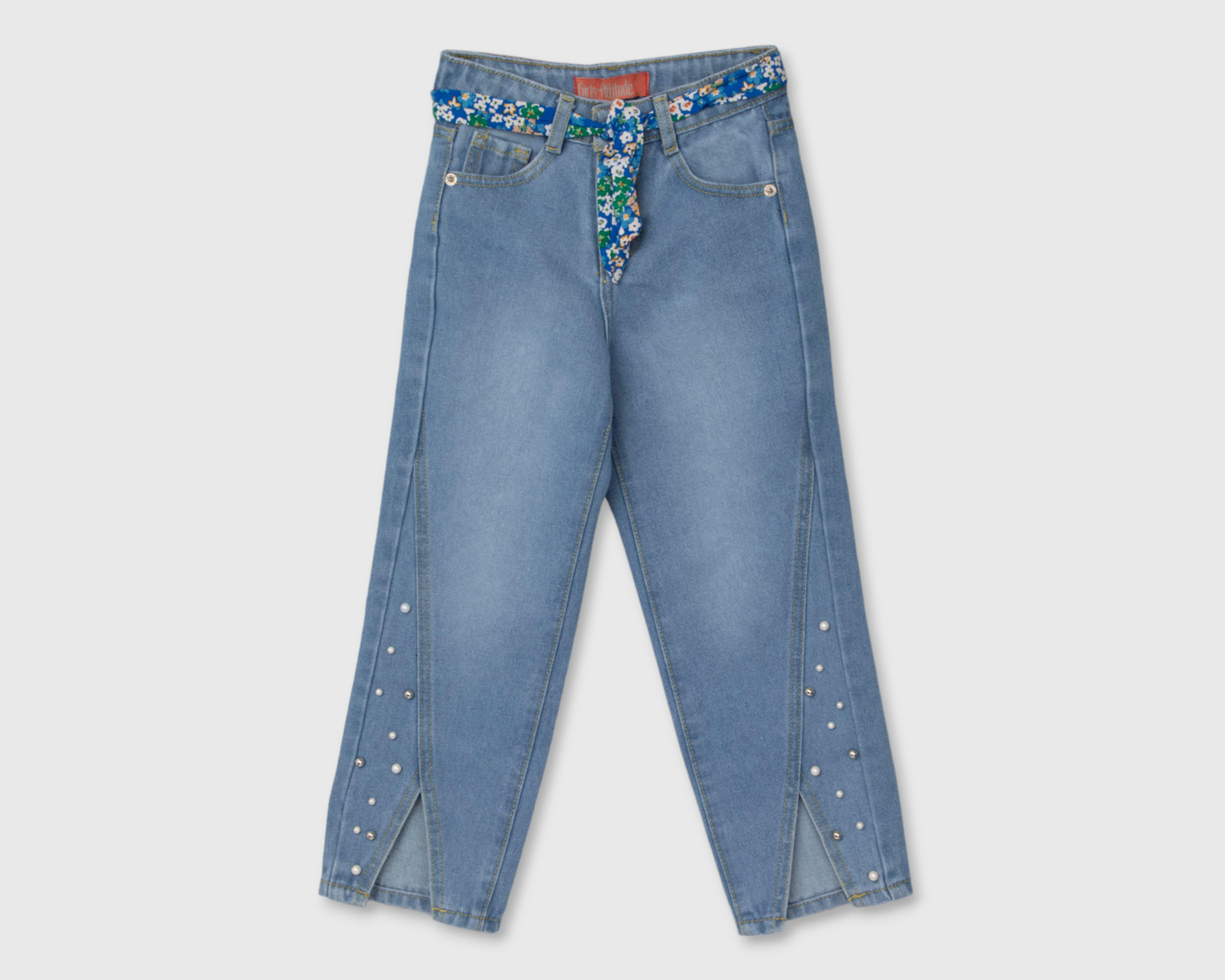 Pantalón Girls Attitude Mom para Niña $199