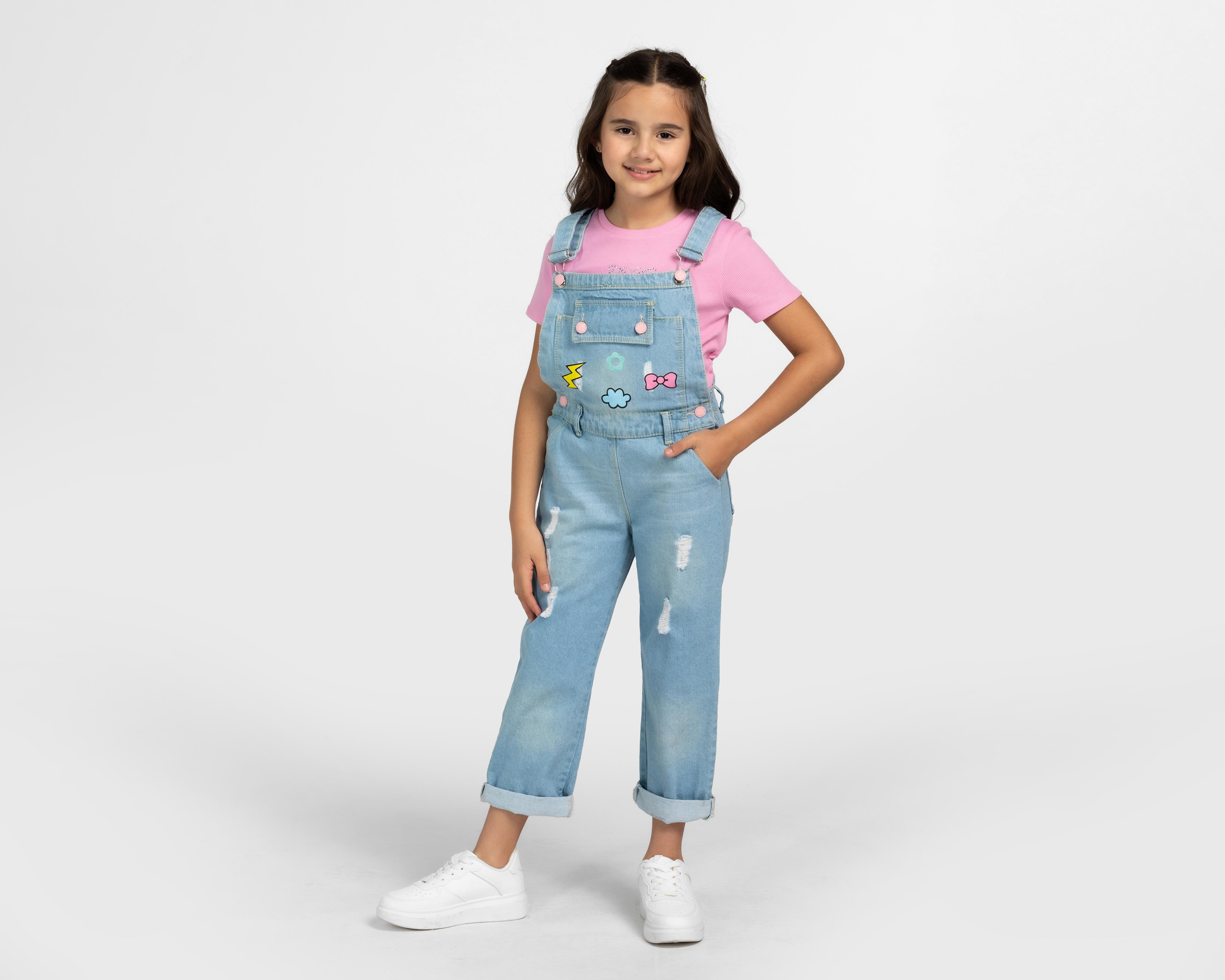 Overol de Mezclilla Girls Attitude para Niña $329