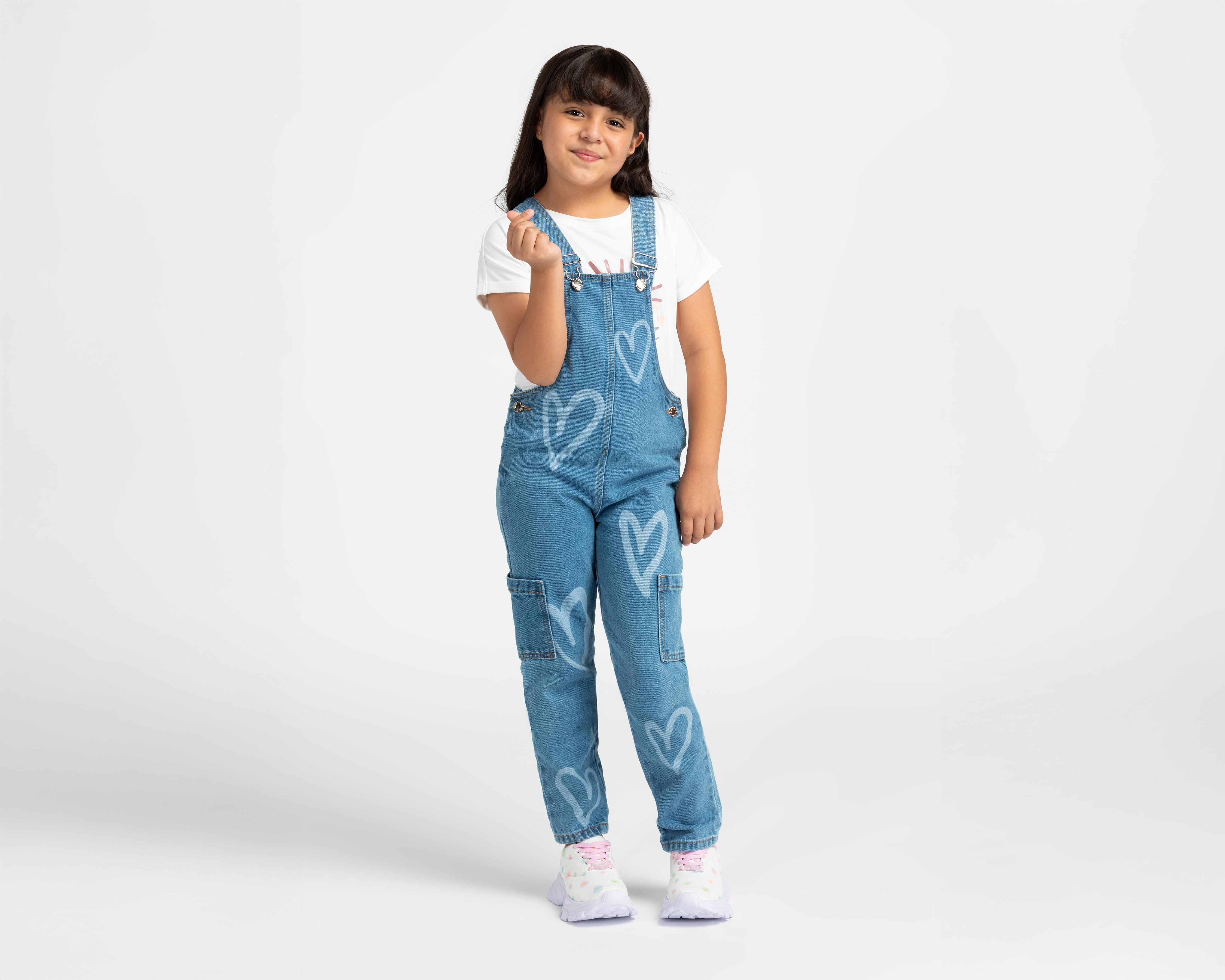 Overol para Niña Girls Attitude de Mezclilla $389