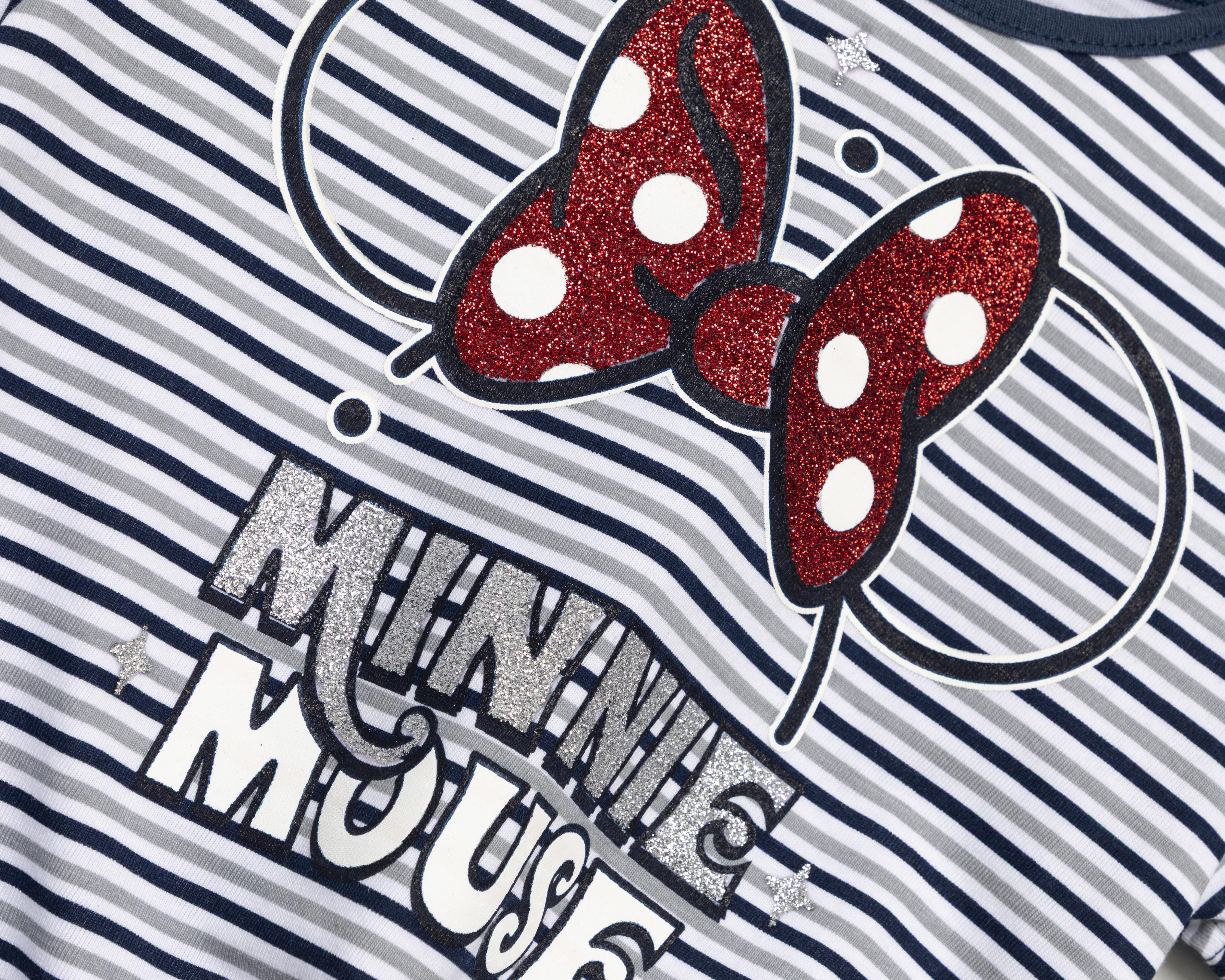 Foto 4 pulgar | Conjunto de Short y Playera Disney Minnie Mouse para Niña