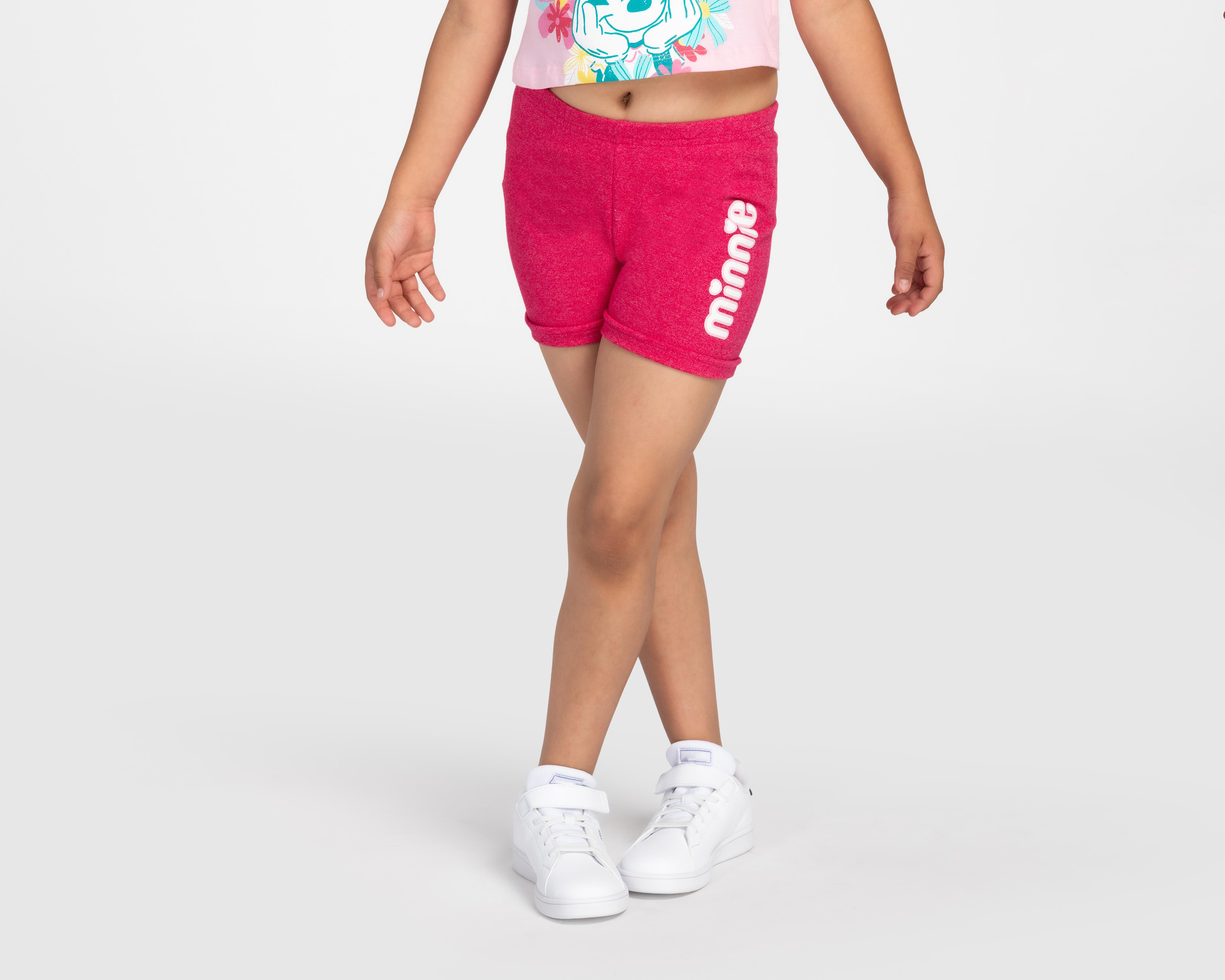 Foto 1 | Conjunto de Short y Playera Disney Minnie Mouse para Niña