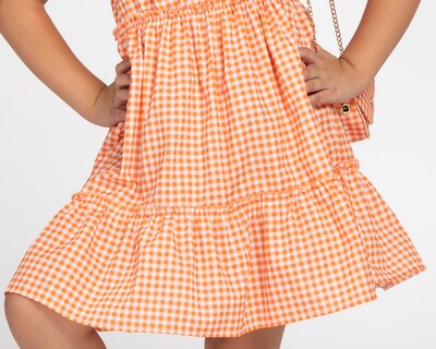 Foto 4 | Vestido Anaranjado Girls Attitude para Niña con Bolsa