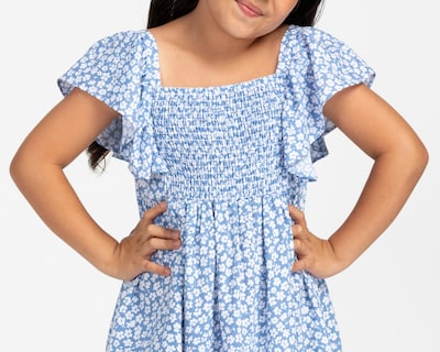 Foto 6 | Vestido Azul Refill para Niña con Bolsa