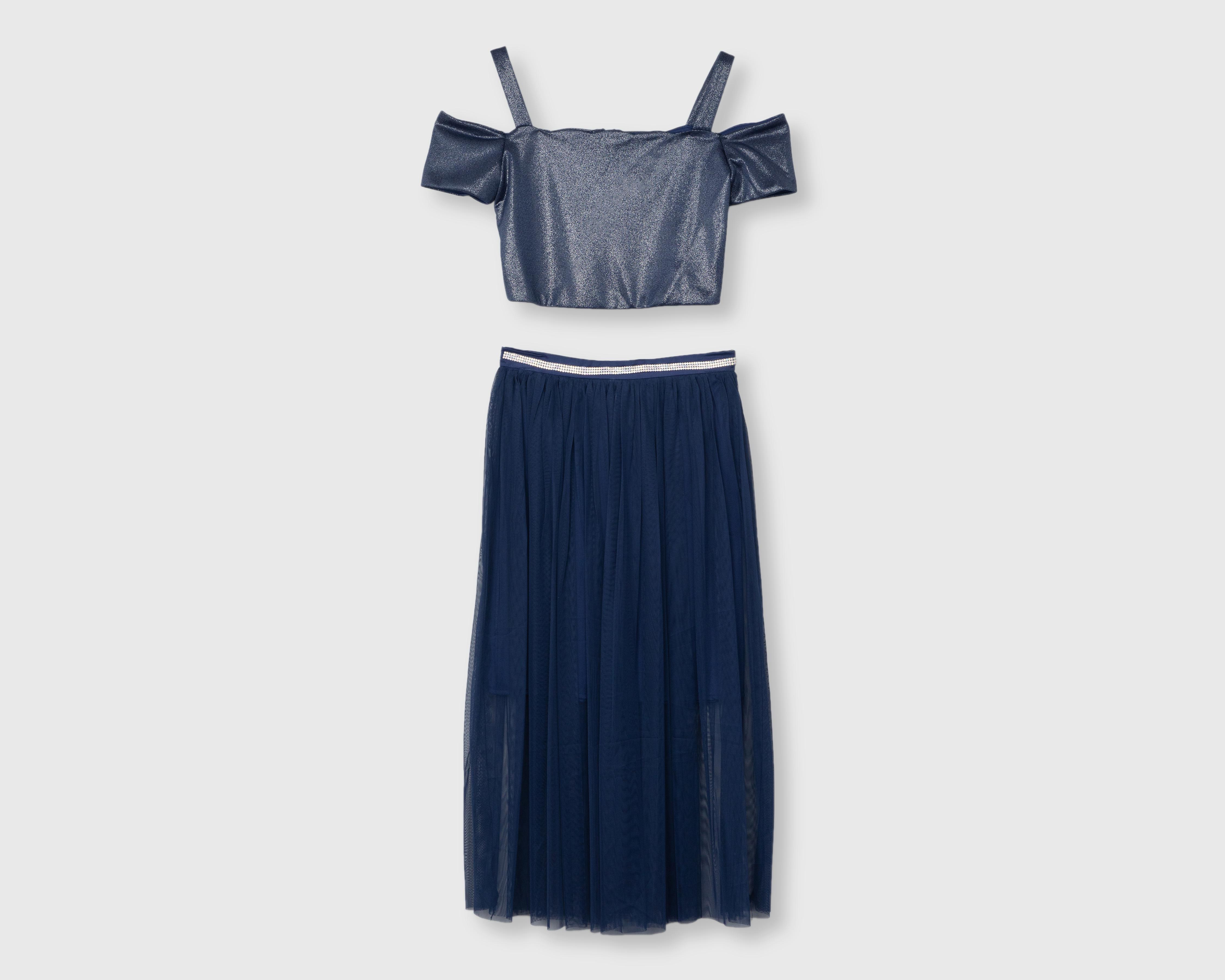 Foto 1 | Conjunto de Blusa y Falda Girls Attitude Juvenil