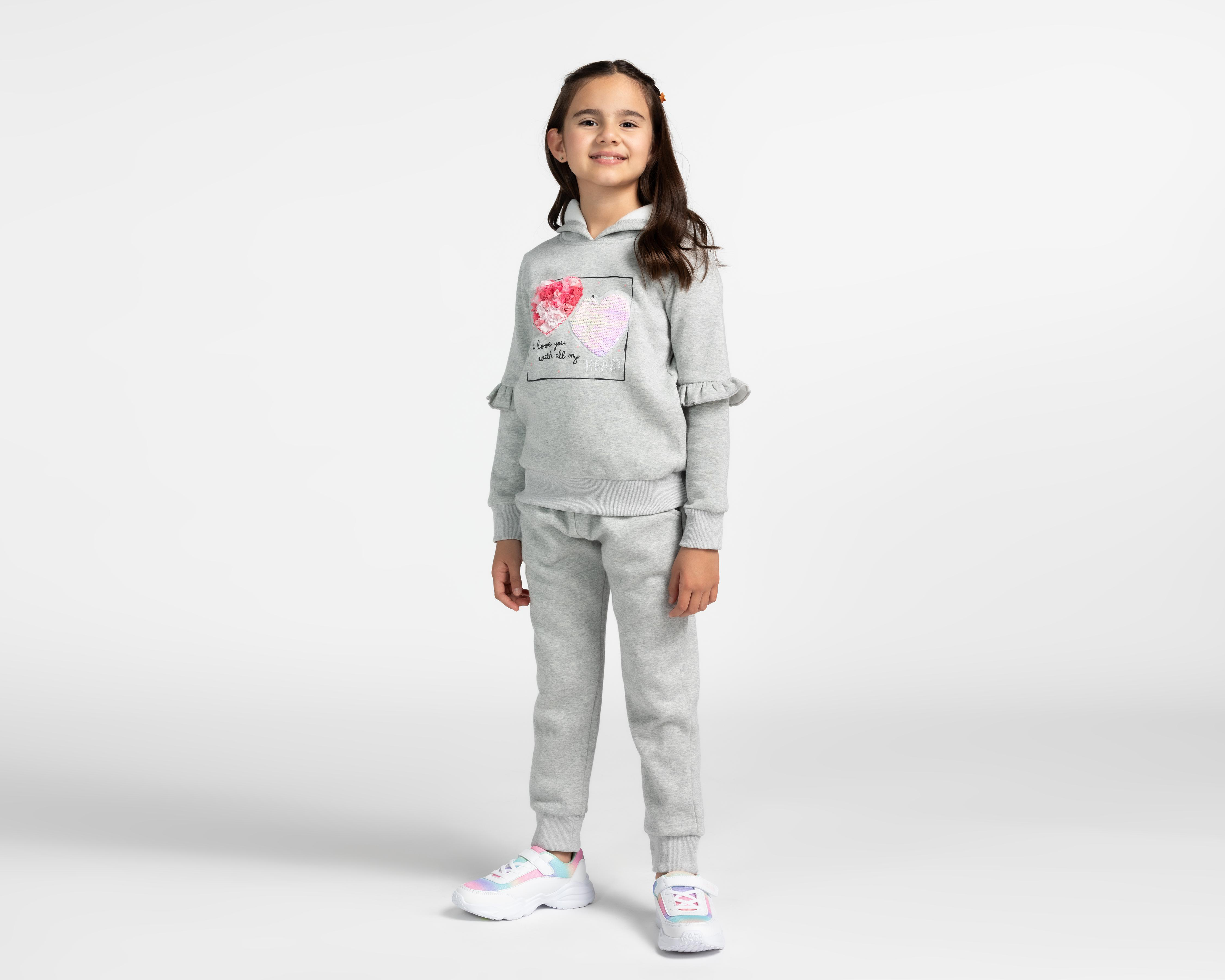 Conjunto de Sudadera y Pants Girls Attitude para Niña