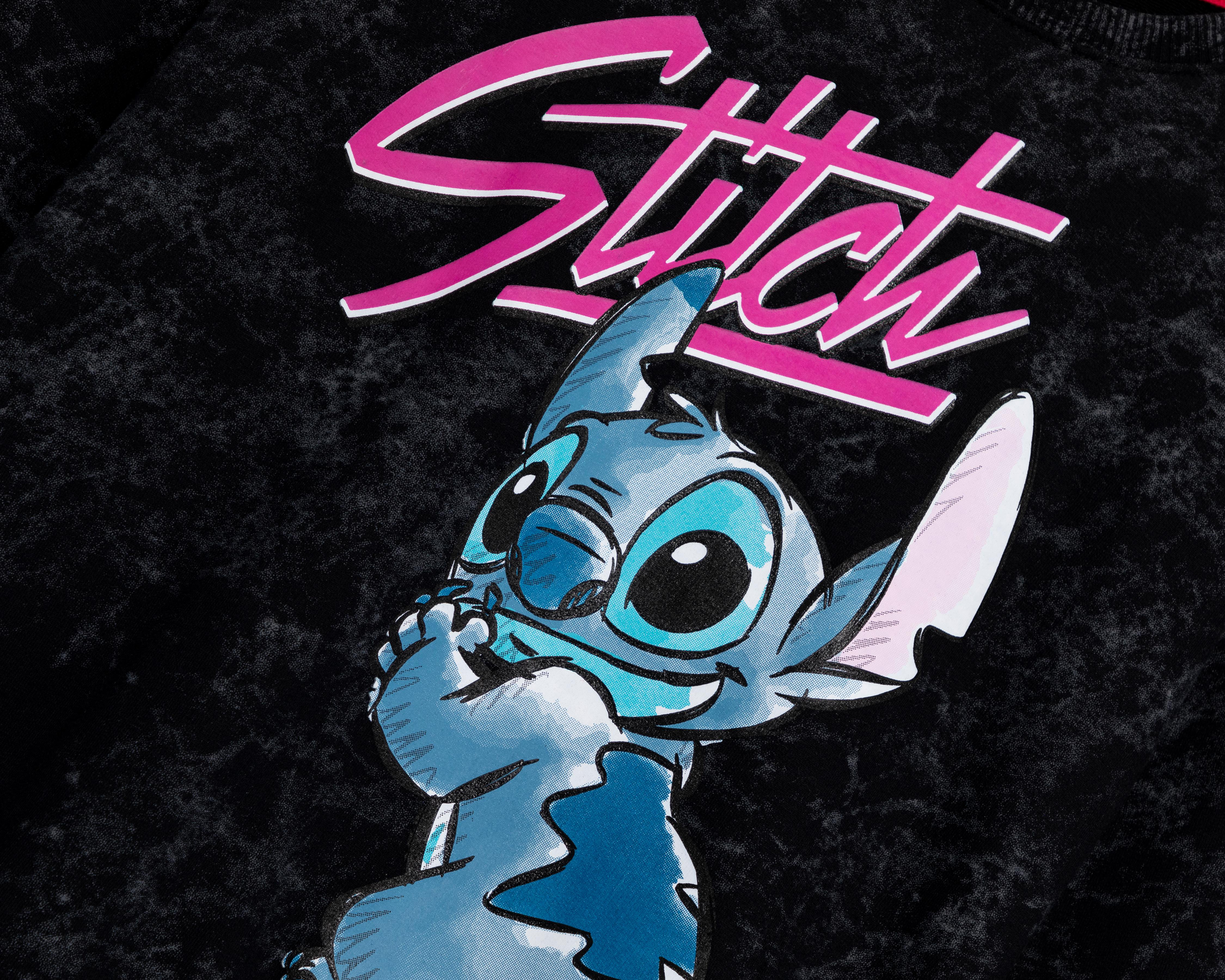 Foto 4 pulgar | Conjunto de Pants y Sudadera Disney Stitch Juvenil