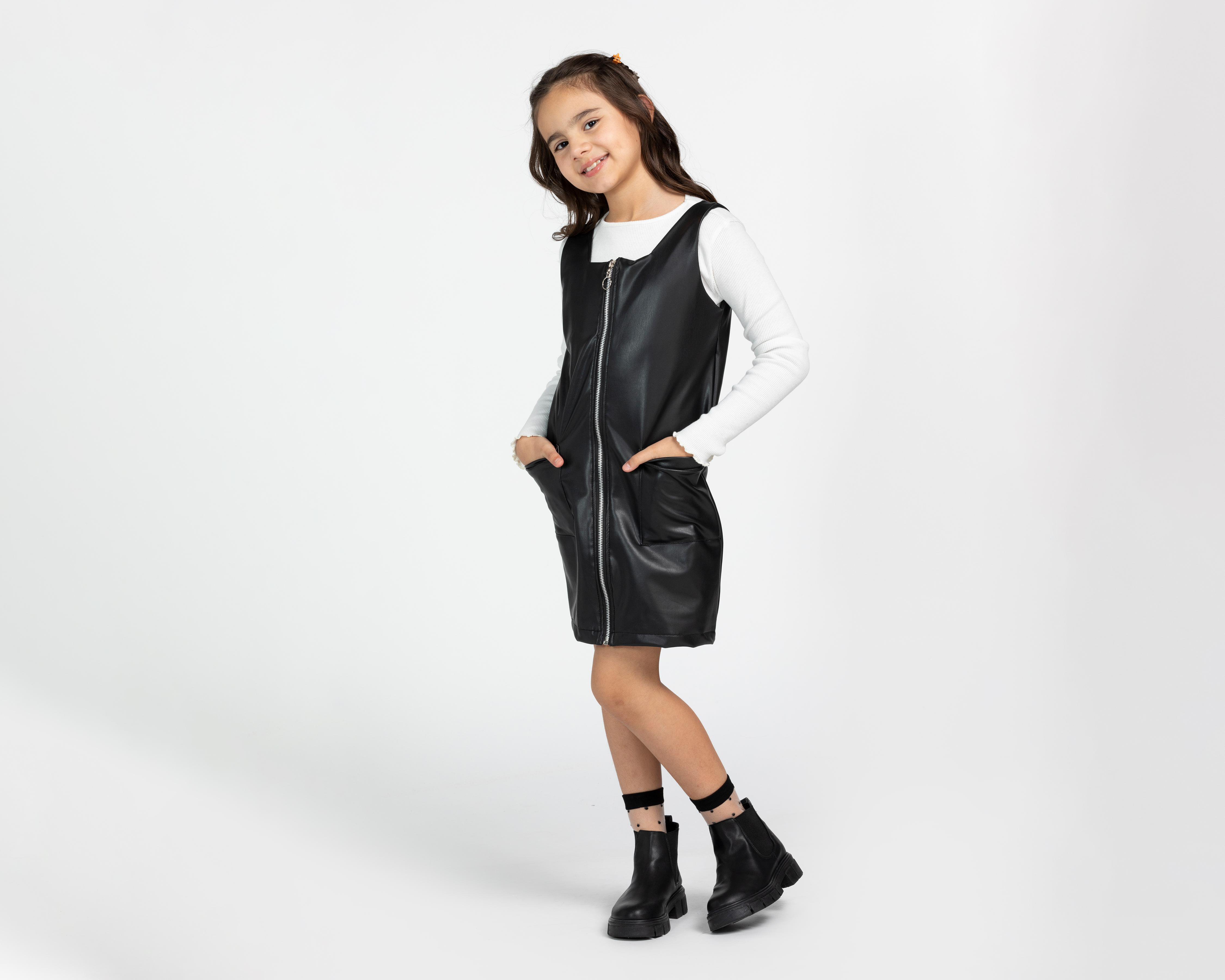 Foto 3 pulgar | Conjunto de Vestido y Blusa Girls Attitude Juvenil