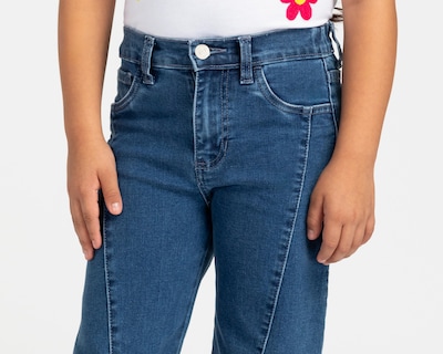 Foto 4 | Pantalón Refill Vaquero para Niña