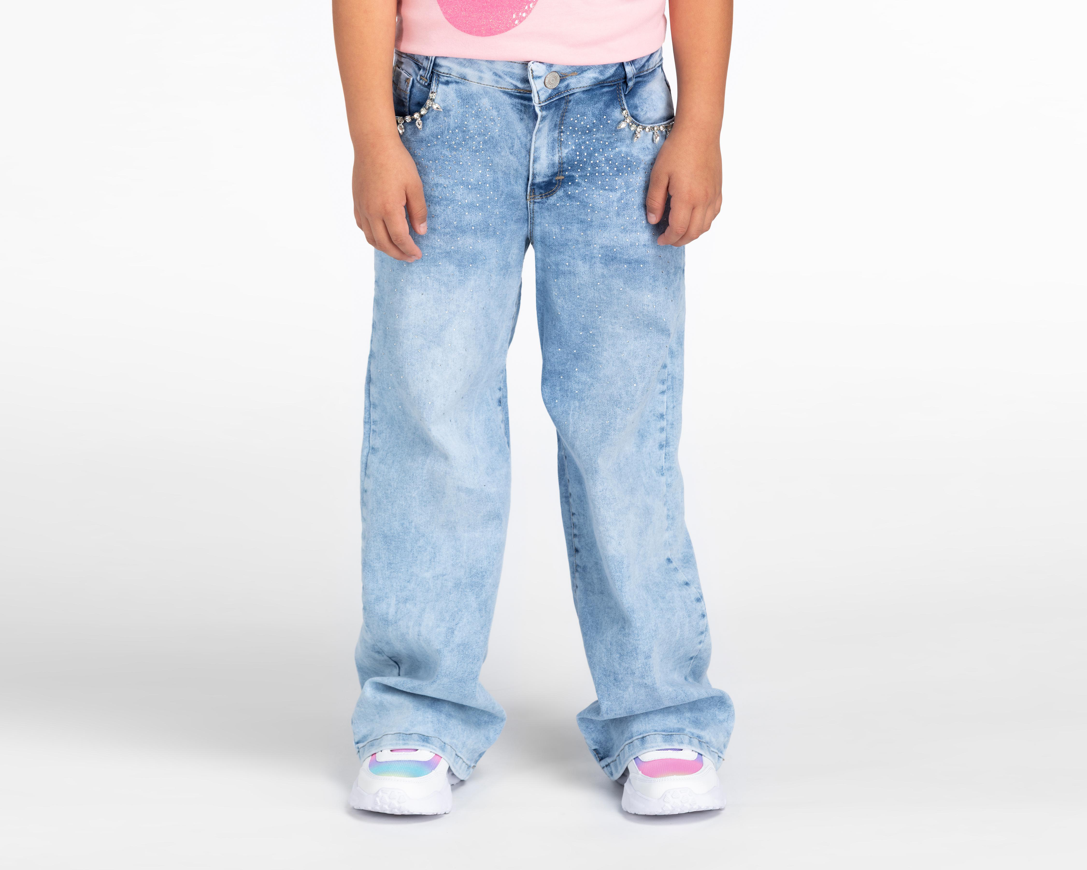 Pantalón Girls Attitude Straight para Niña
