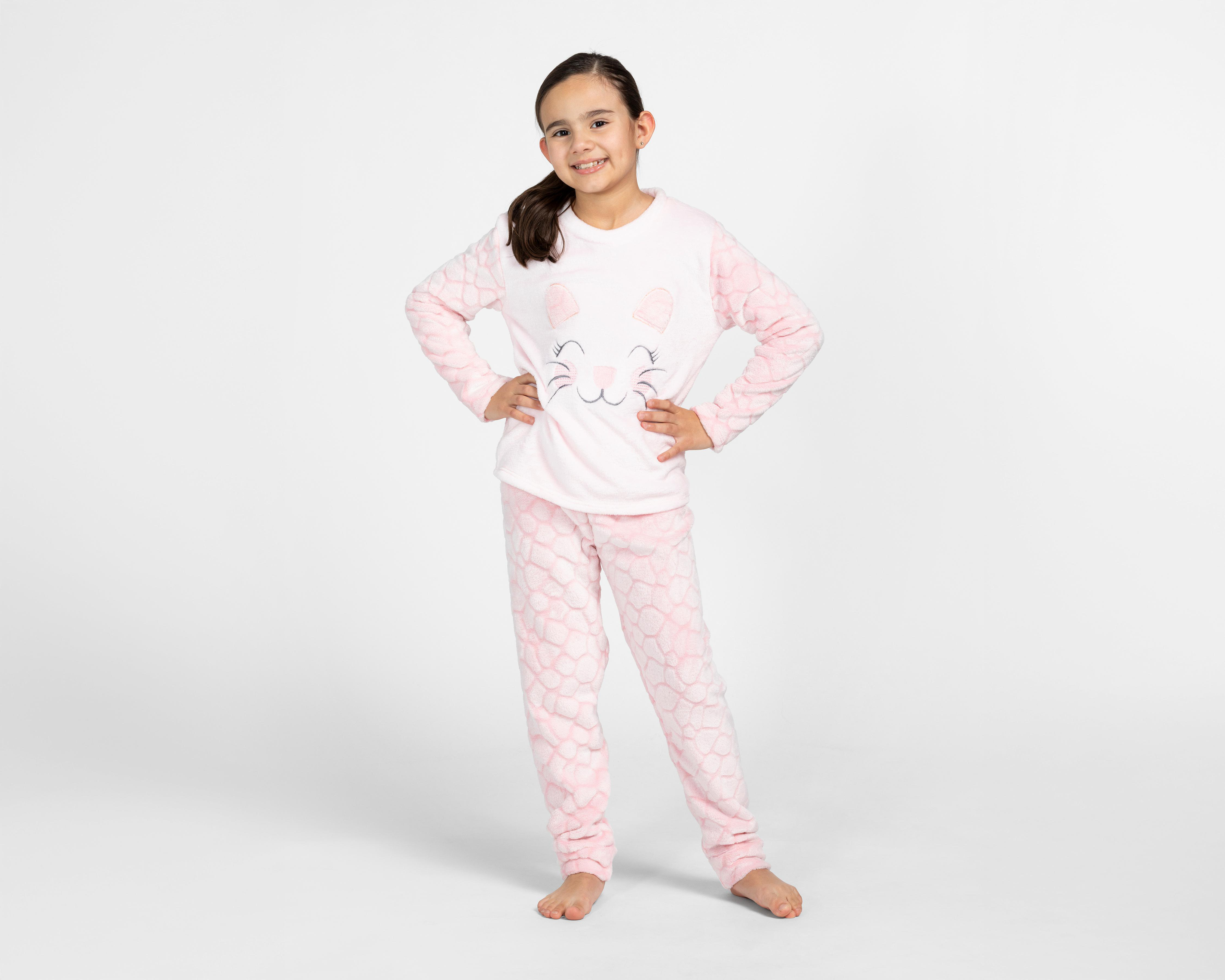 Pijama Girls Attitude Print de Gatito para Niña $249