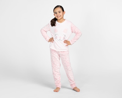 Foto 1 | Pijama Girls Attitude Print de Gatito para Niña
