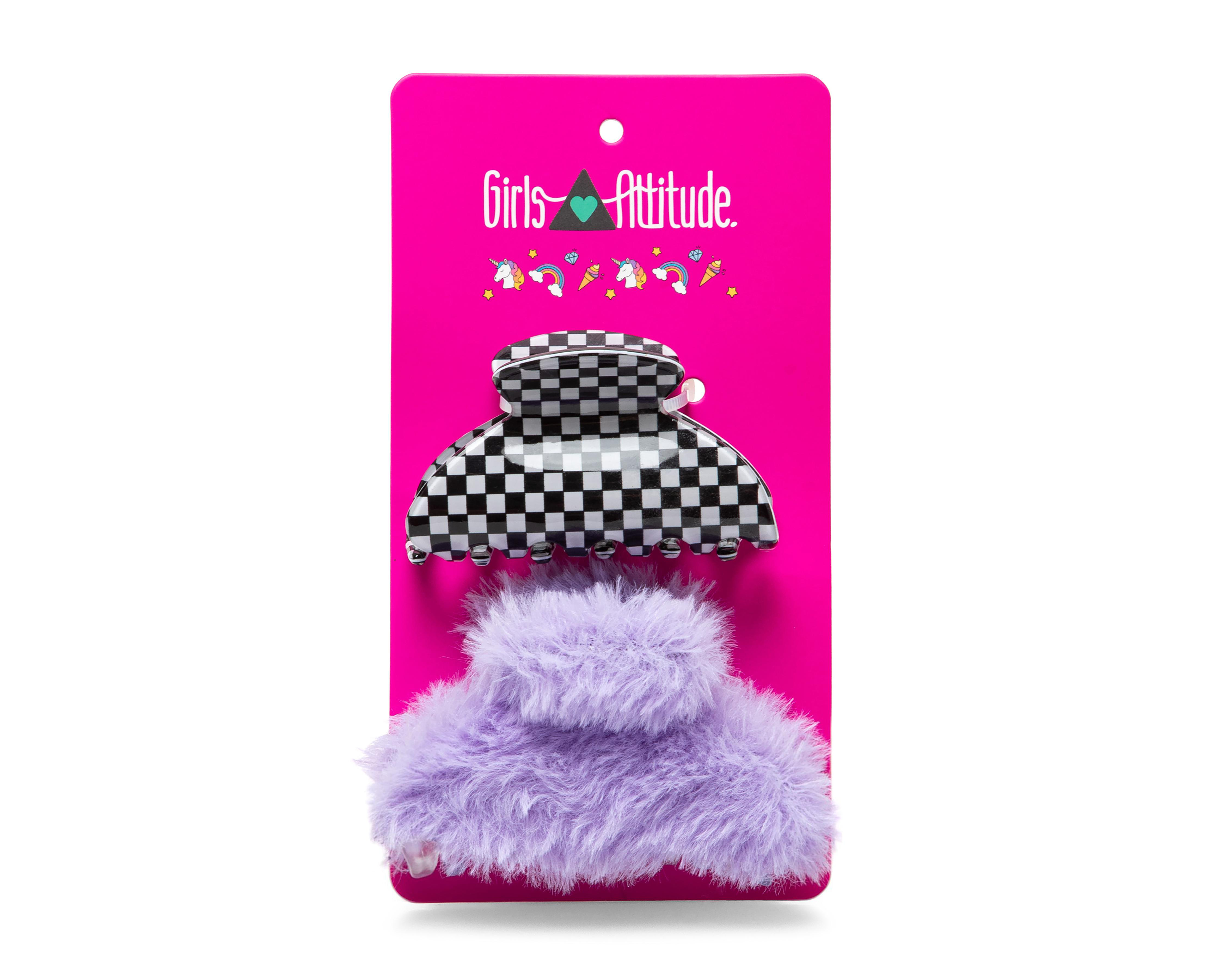 Foto 5 pulgar | Pinza para Cabello Girls Attitude 2 Piezas