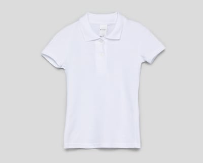 Foto 1 | Playera Escolar Optima Manga Corta para Niña