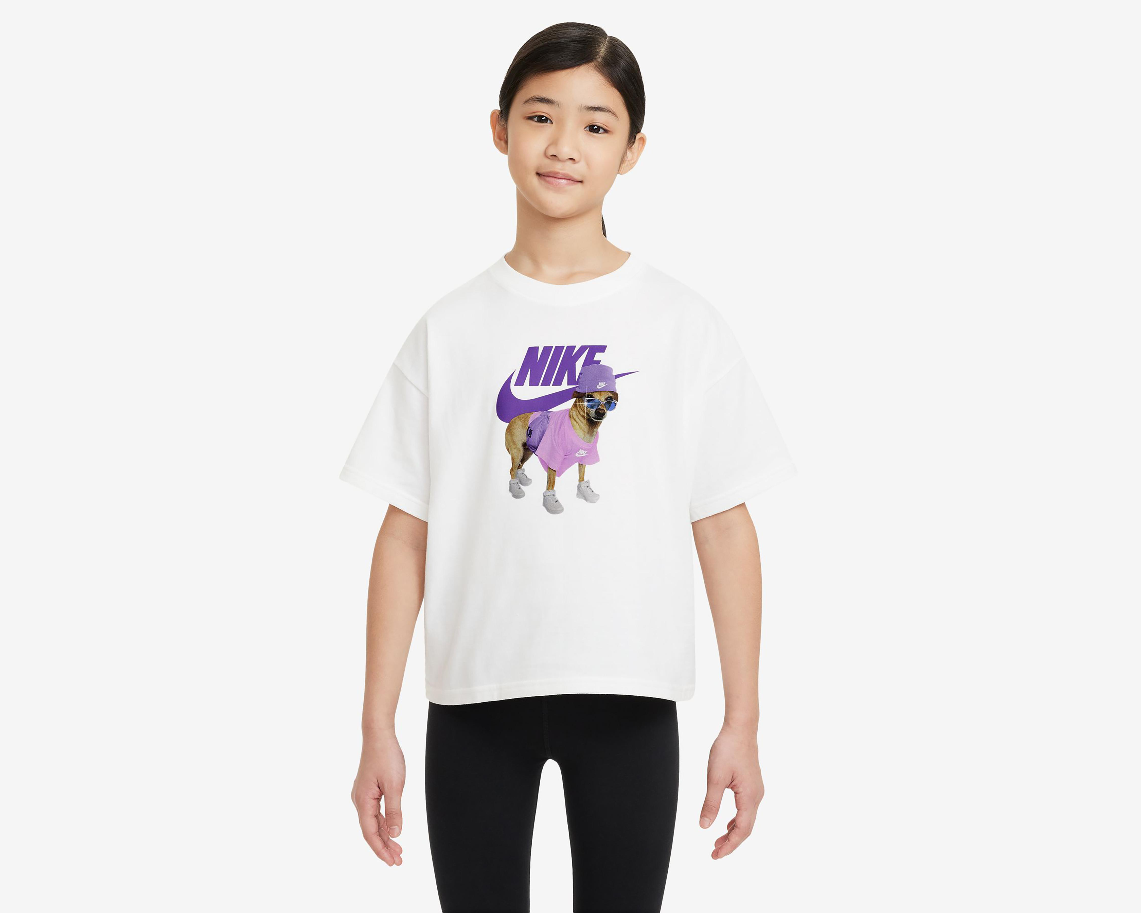 Playera Nike Manga Corta Estampada Juvenil