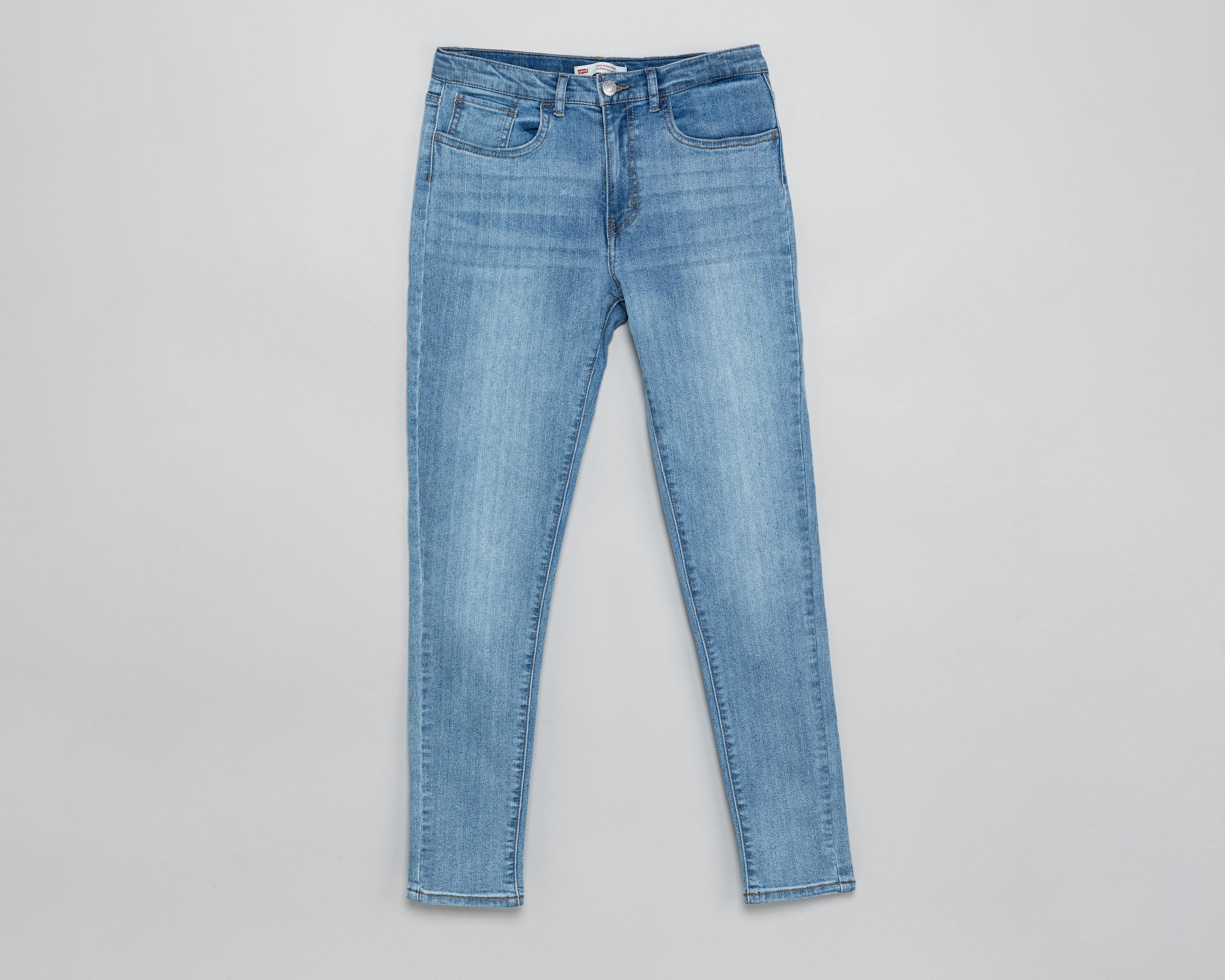 Jeans Levi's 720 High Rise Super Skinny con Deslavados