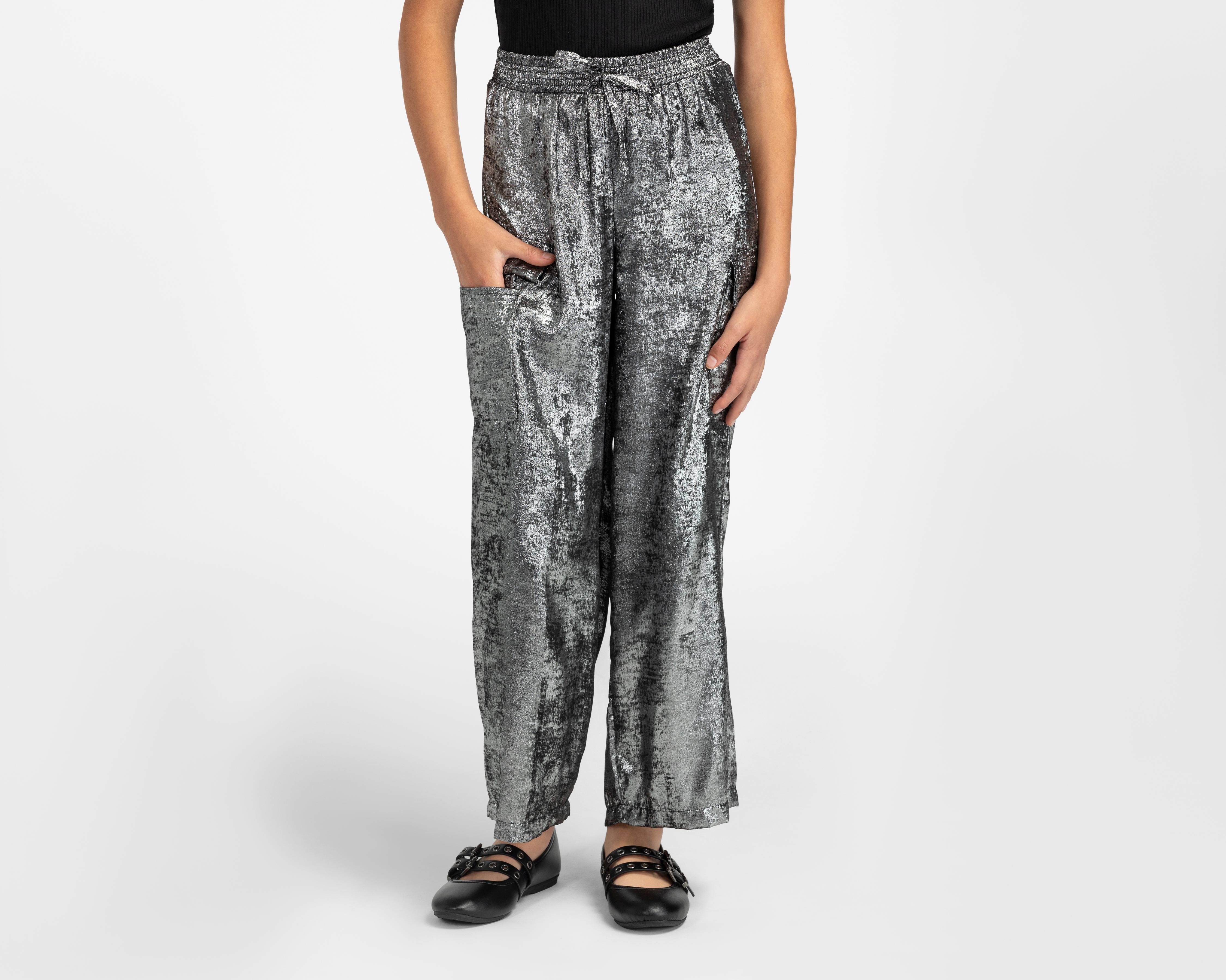 Pantalón Grafito Flare para Niña $289