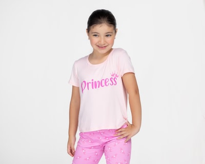 Foto 3 | Pijama para Niña Estampado Princess Activa