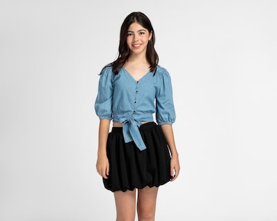 Foto 1 | Conjunto de Blusa y Falda Refill para Niña