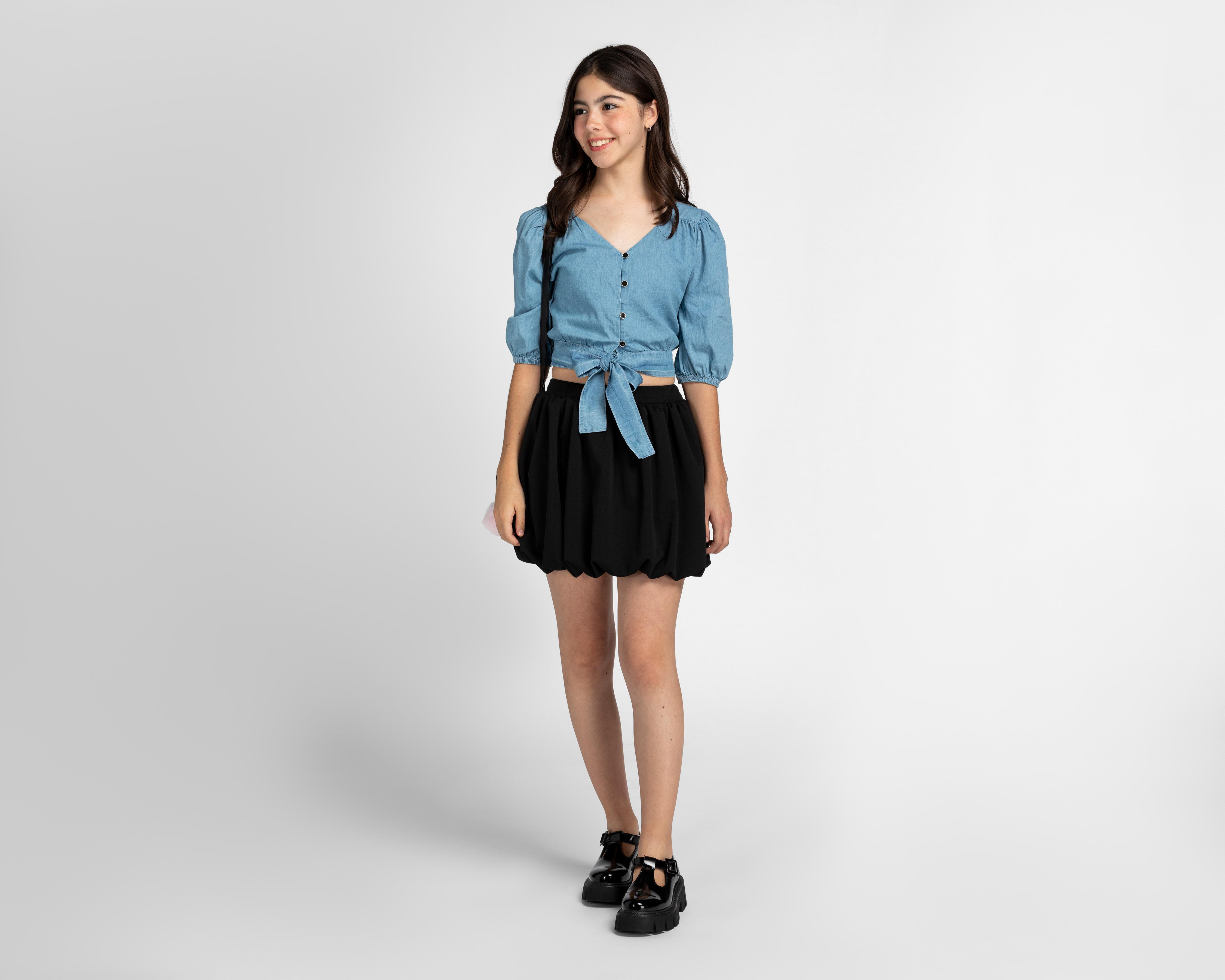 Foto 2 | Conjunto de Blusa y Falda Refill para Niña