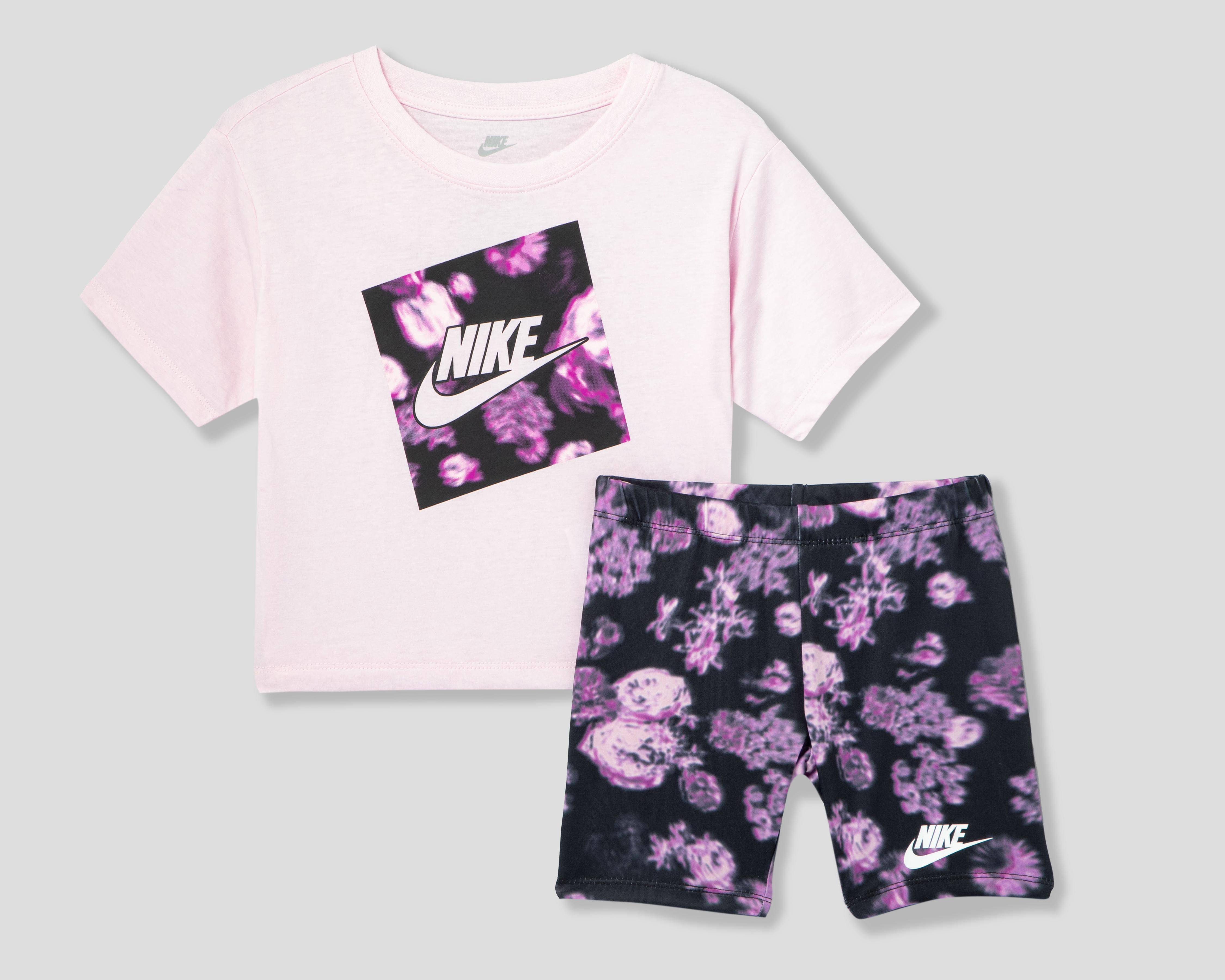 Foto 1 | Playera y Short Nike Deportivo para Niña