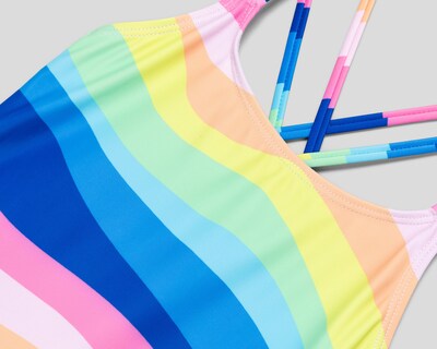 Foto 3 | Traje de Baño Rio Beach Estampado para Niña