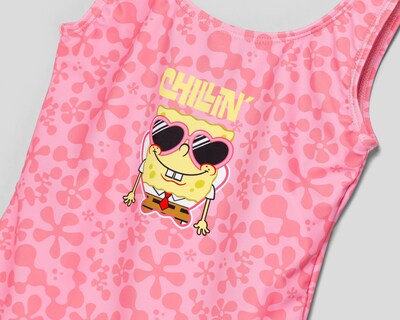 Foto 3 | Traje de Baño Bob Esponja para Niña