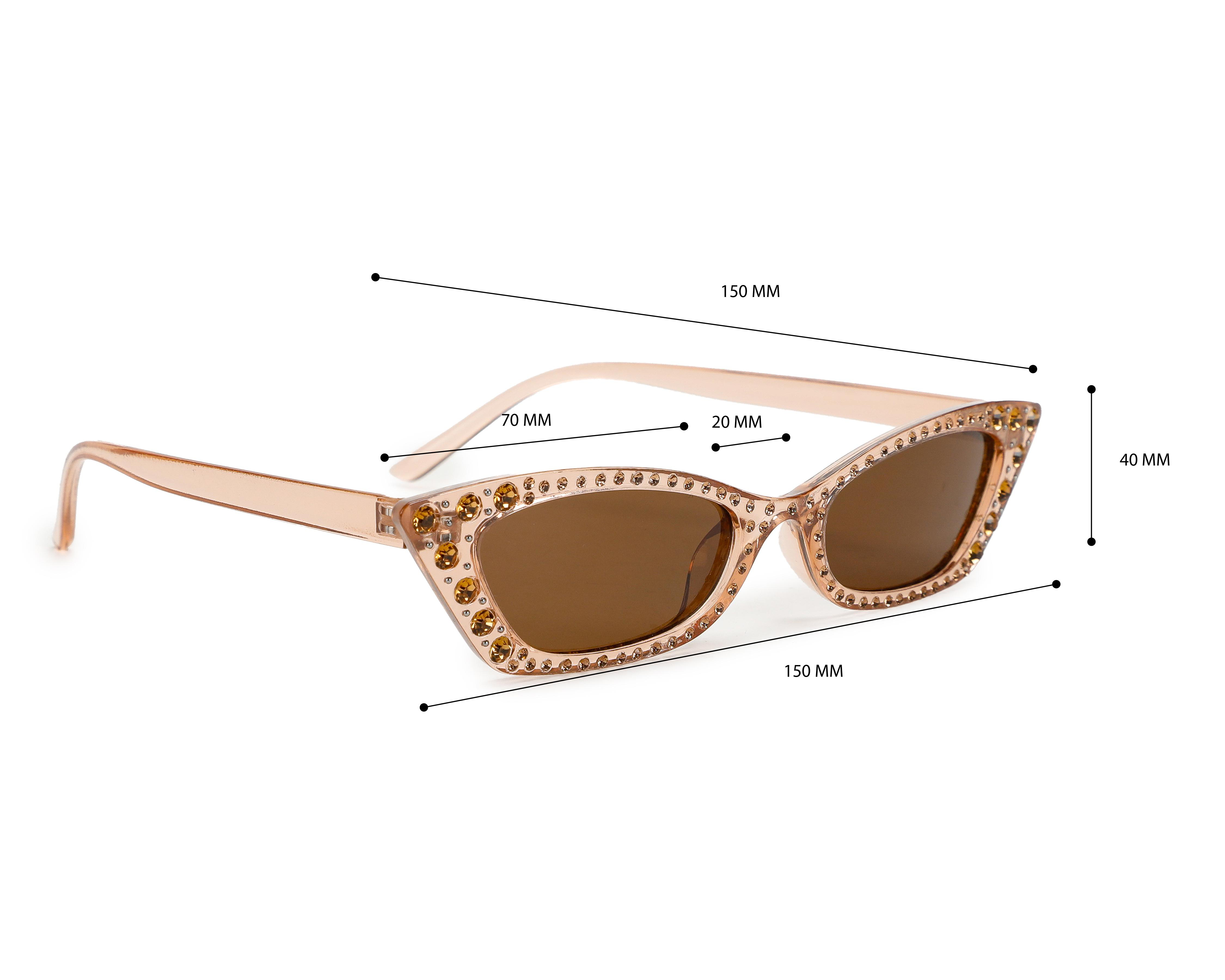 Foto 5 | Lentes de Sol para Niña Girls Attitude Cat Eye Cafés