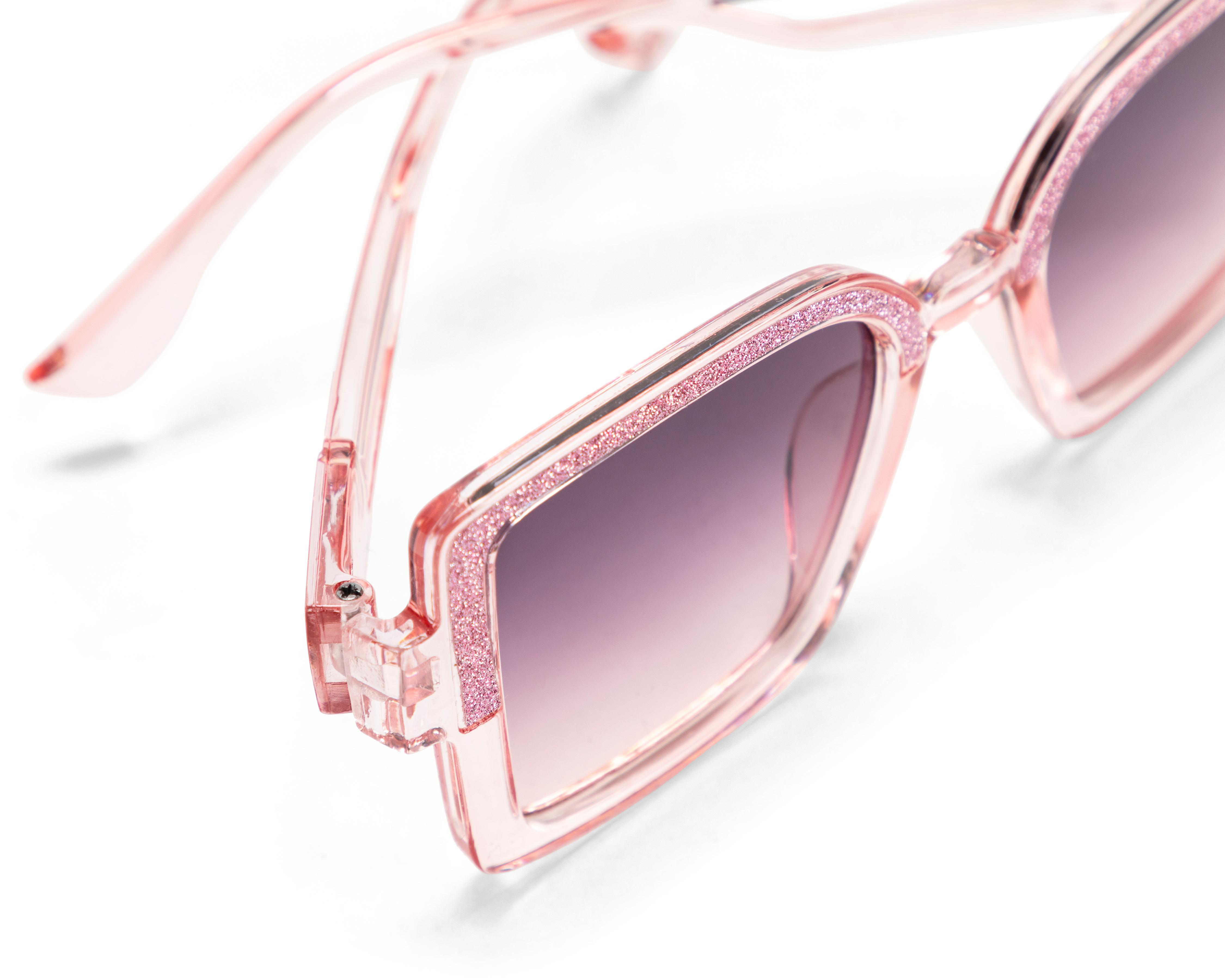 Foto 4 | Lentes de Sol para Niña Girls Attitude Cuadrados Rosas