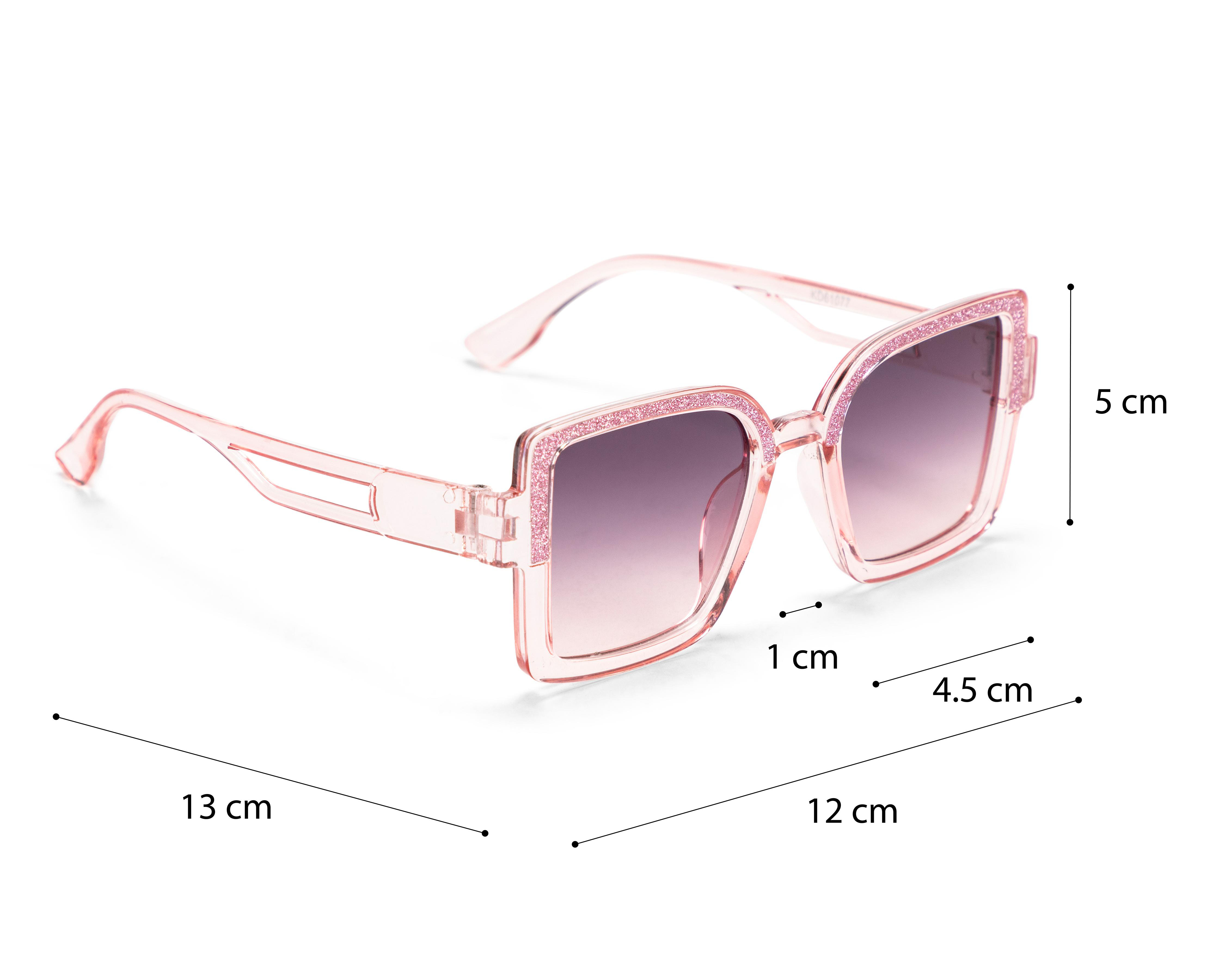 Foto 5 | Lentes de Sol para Niña Girls Attitude Cuadrados Rosas