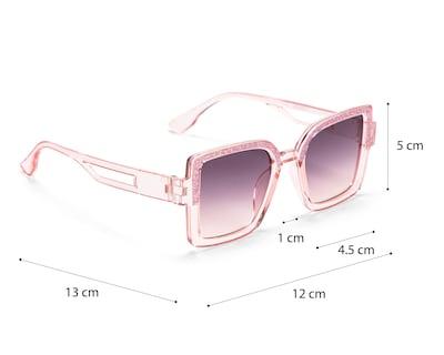 Foto 5 | Lentes de Sol para Niña Girls Attitude Cuadrados Rosas