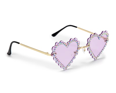 Foto 1 | Lentes de Sol para Niña Girls Attitude de Corazón Dorado