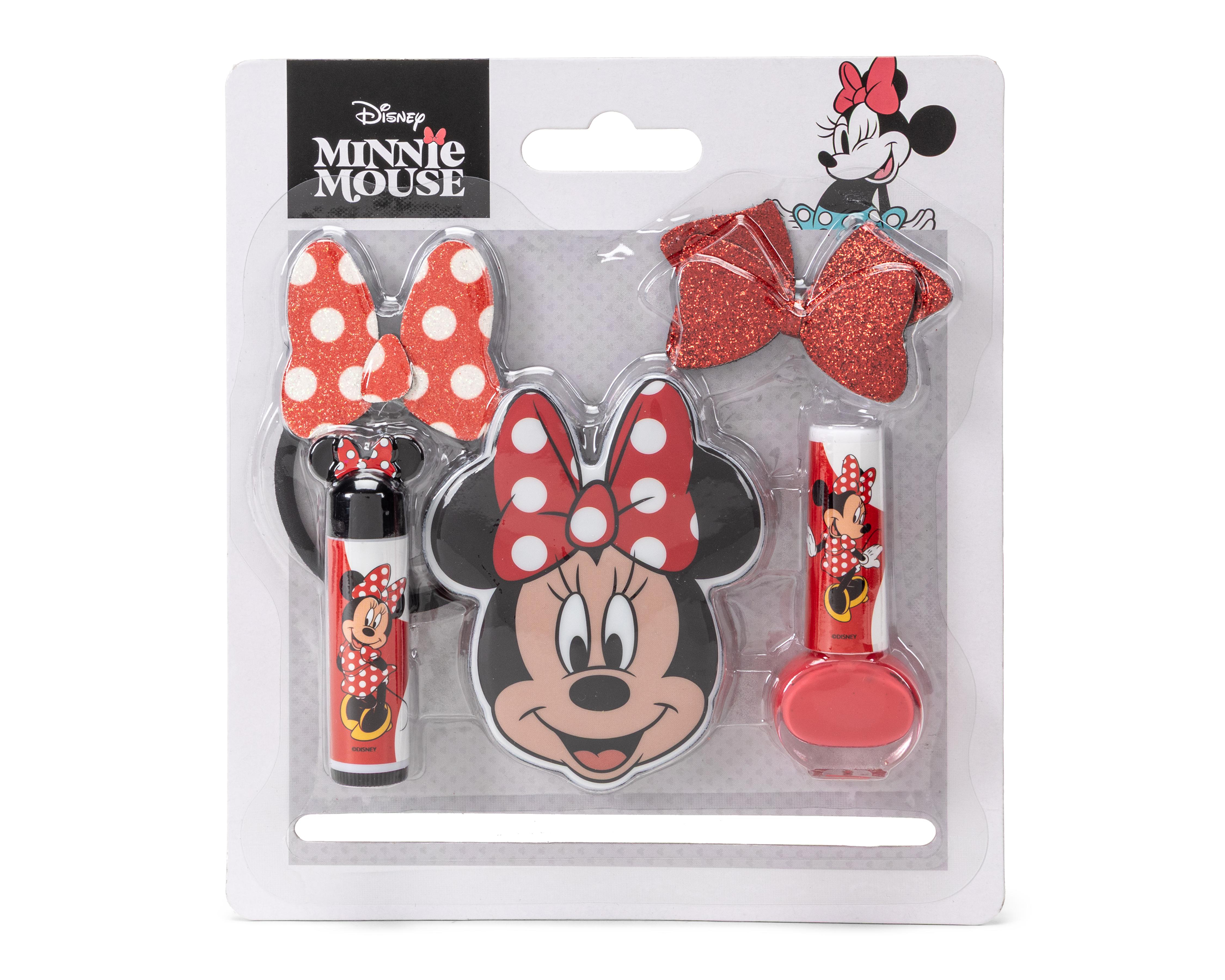 Foto 3 pulgar | Set de Maquillaje para Niña Disney Minnie Mouse con Accesorios
