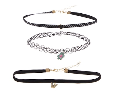 Foto 2 | Collar tipo Choker 18 Forever 3 Piezas