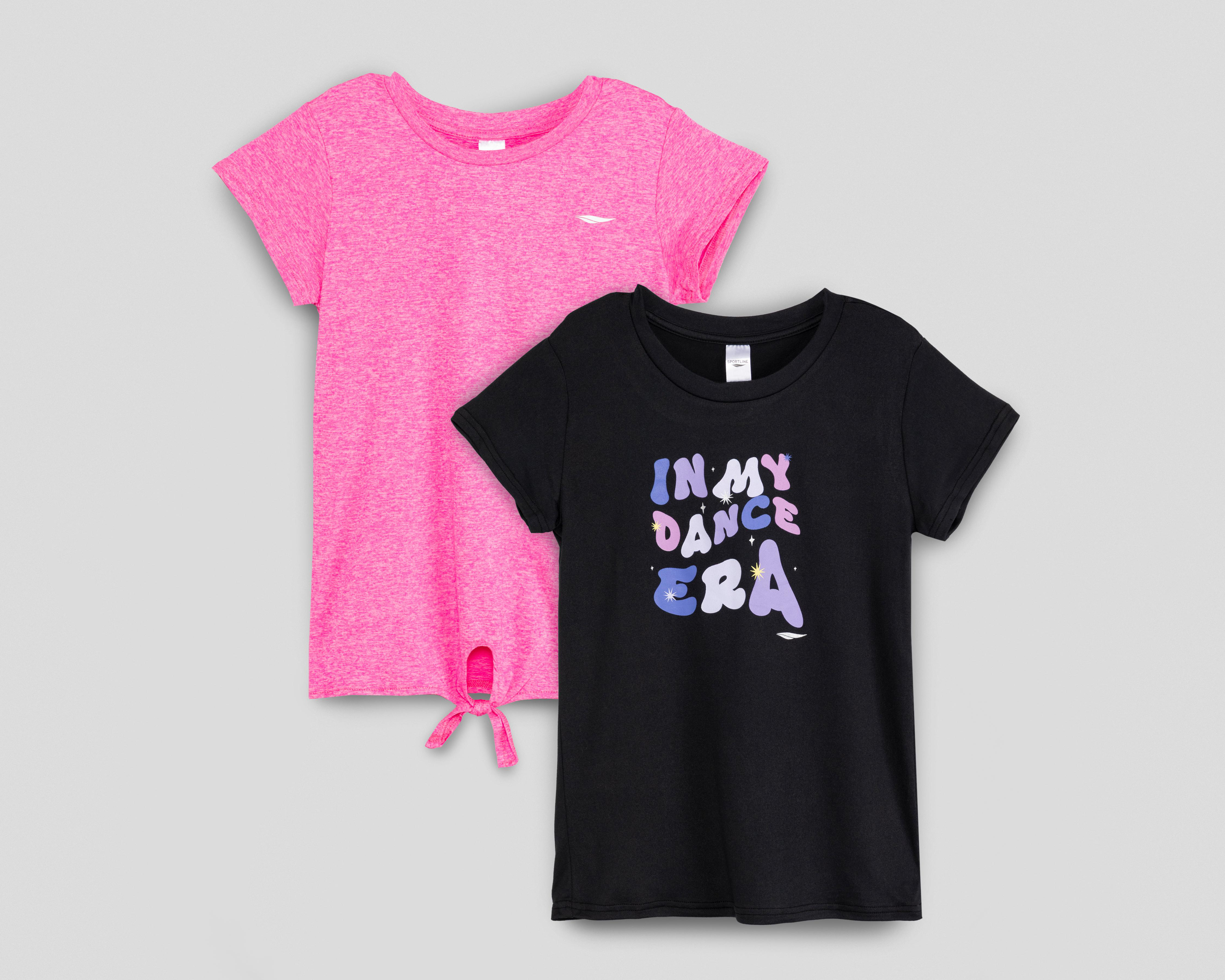 Foto 2 pulgar | Playera Sportline para Niña 2 Piezas