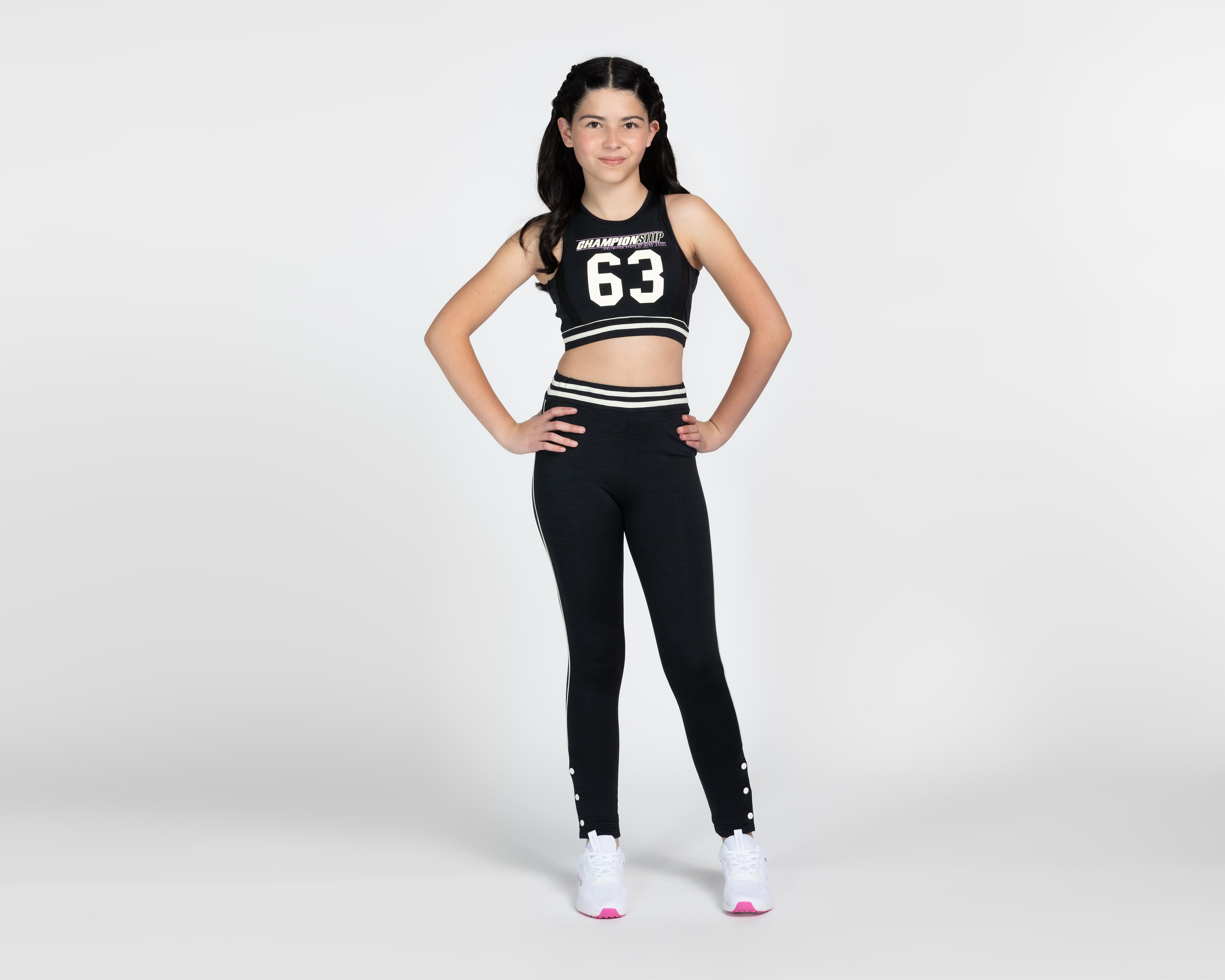 Foto 2 pulgar | Conjunto de Top y Leggings Sportline para Niña