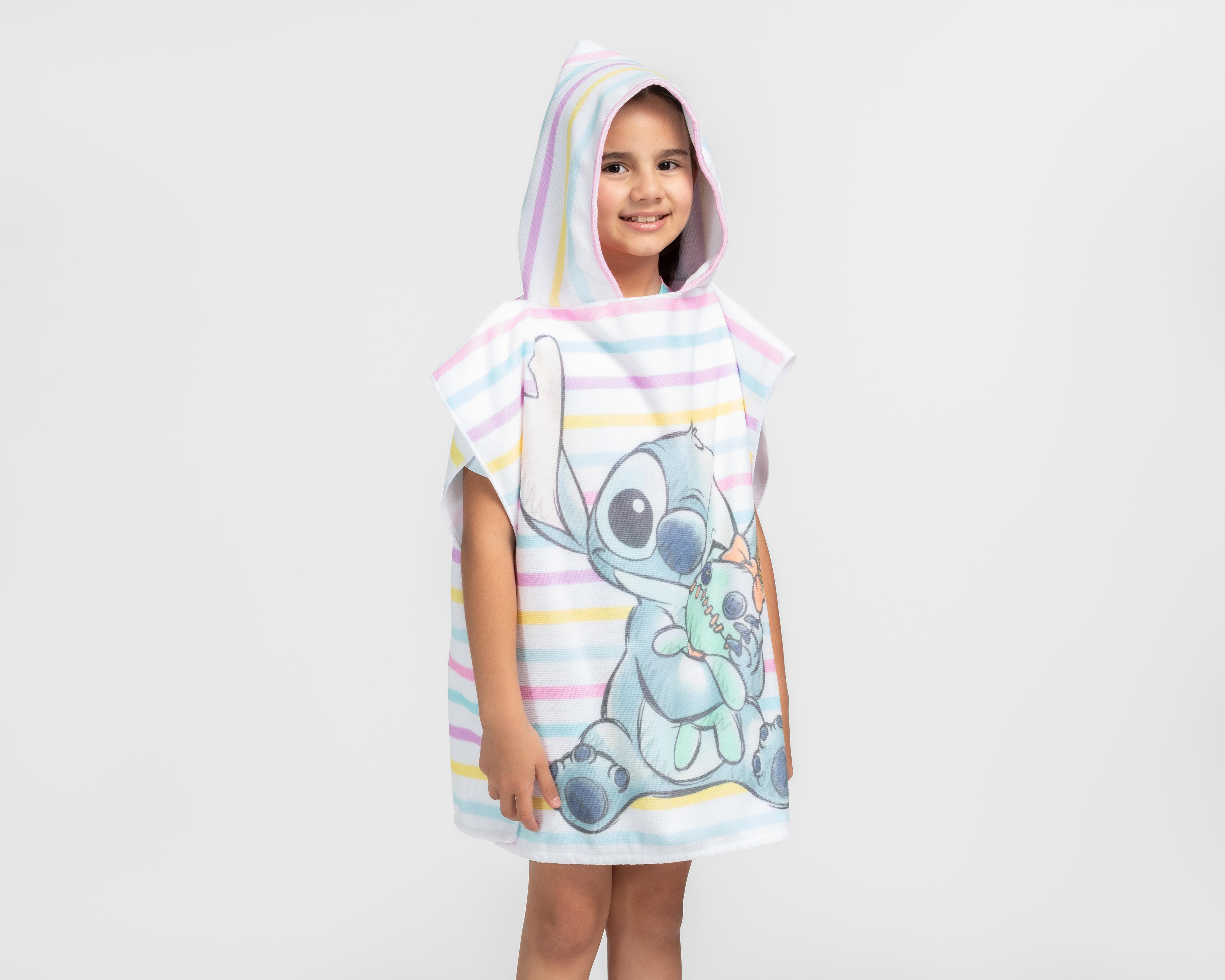 Foto 2 pulgar | Toalla con Capucha Disney Lilo & Stitch