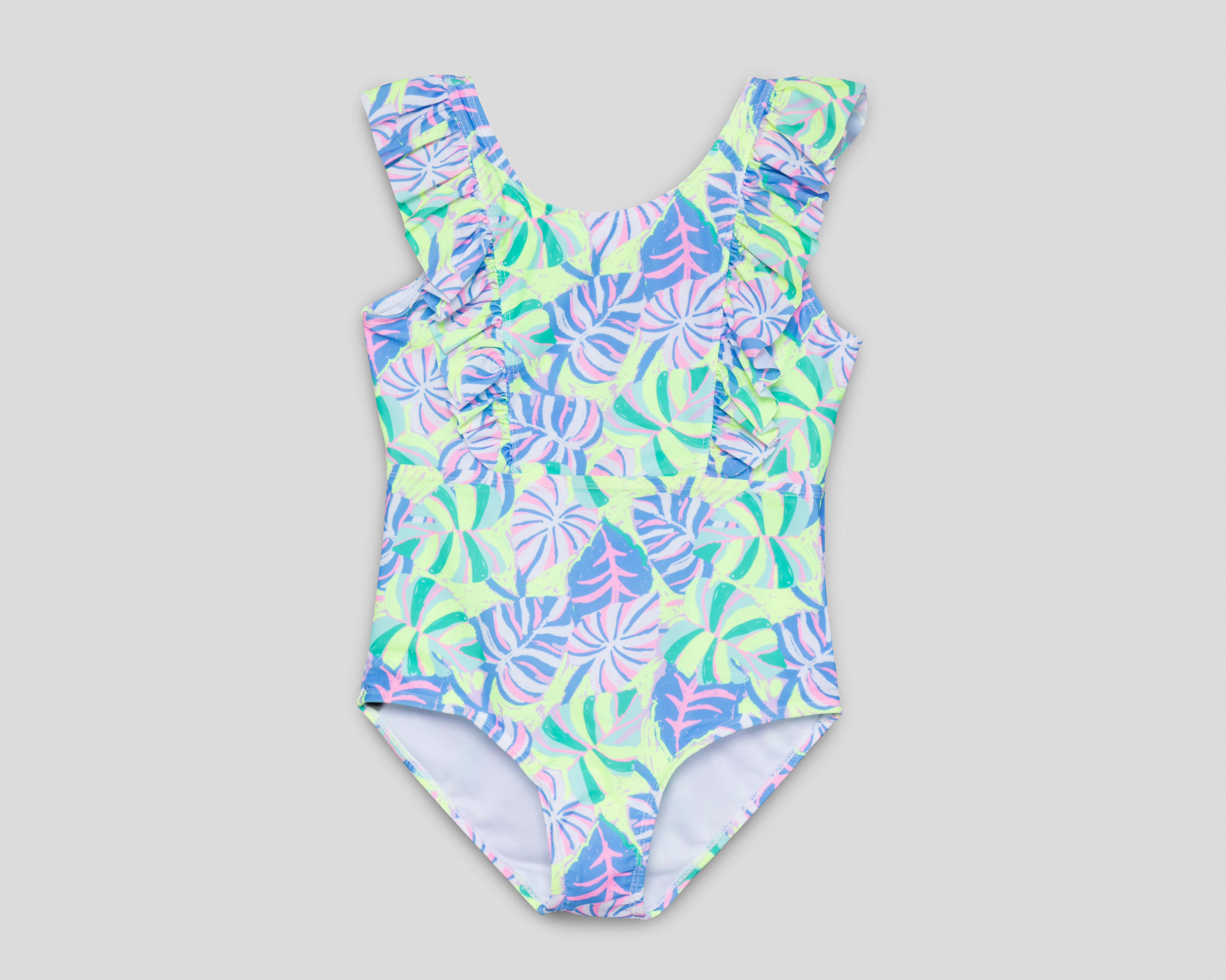Foto 2 pulgar | Traje de Baño Rio Beach Estampado para Niña