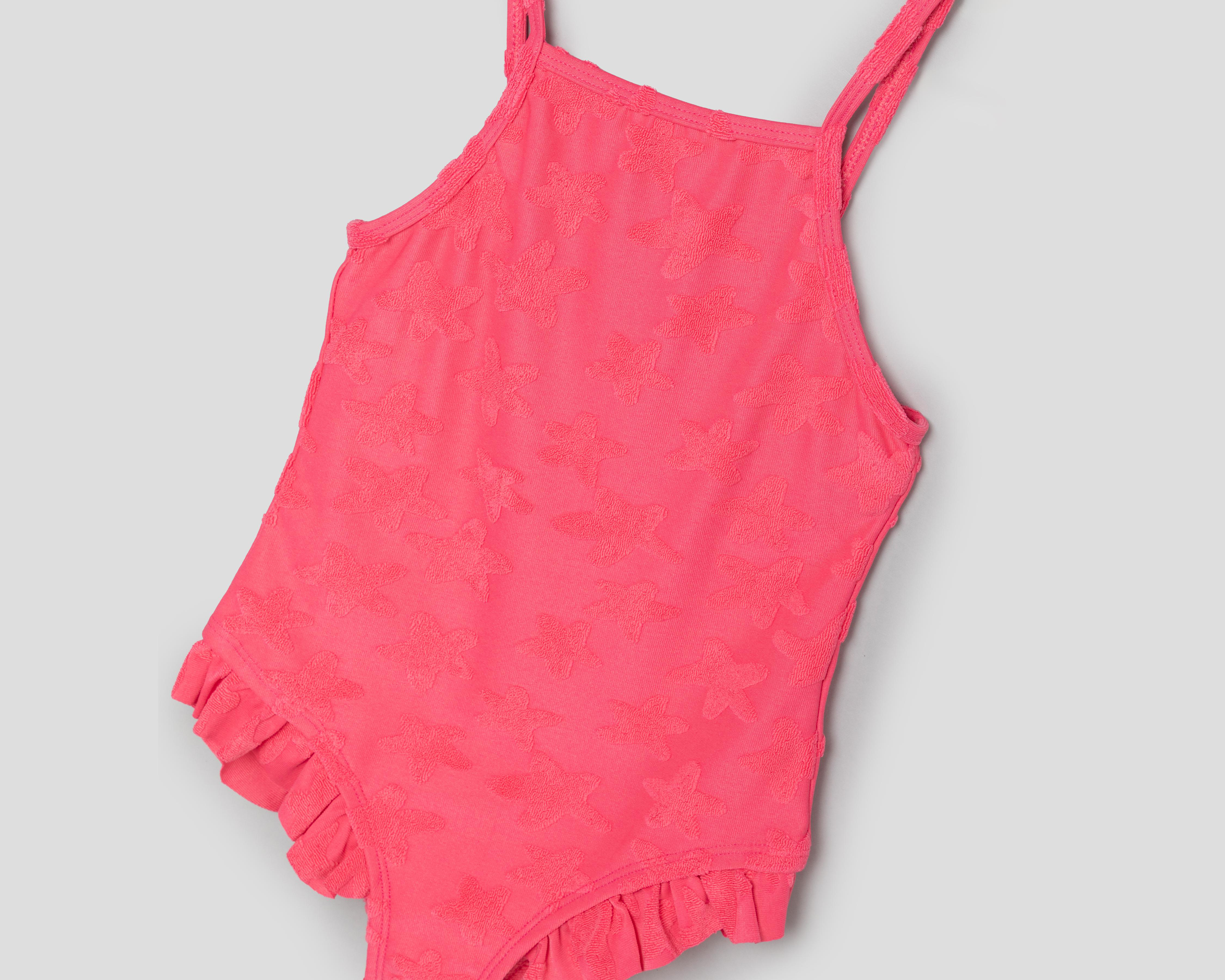 Foto 4 pulgar | Traje de Baño Rio Beach Rosa para Niña