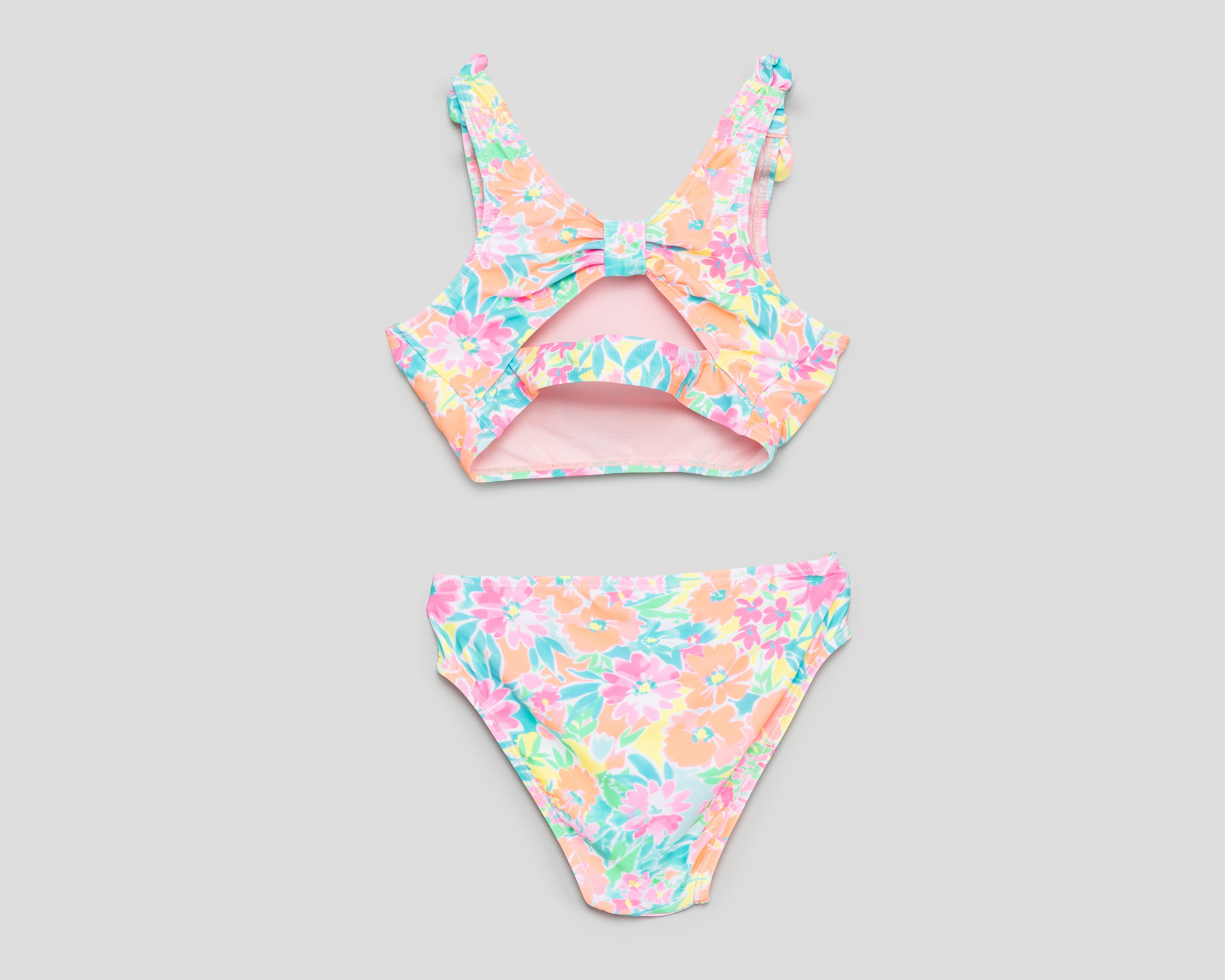 Foto 3 pulgar | Traje de Baño Rio Beach Estampado para Niña