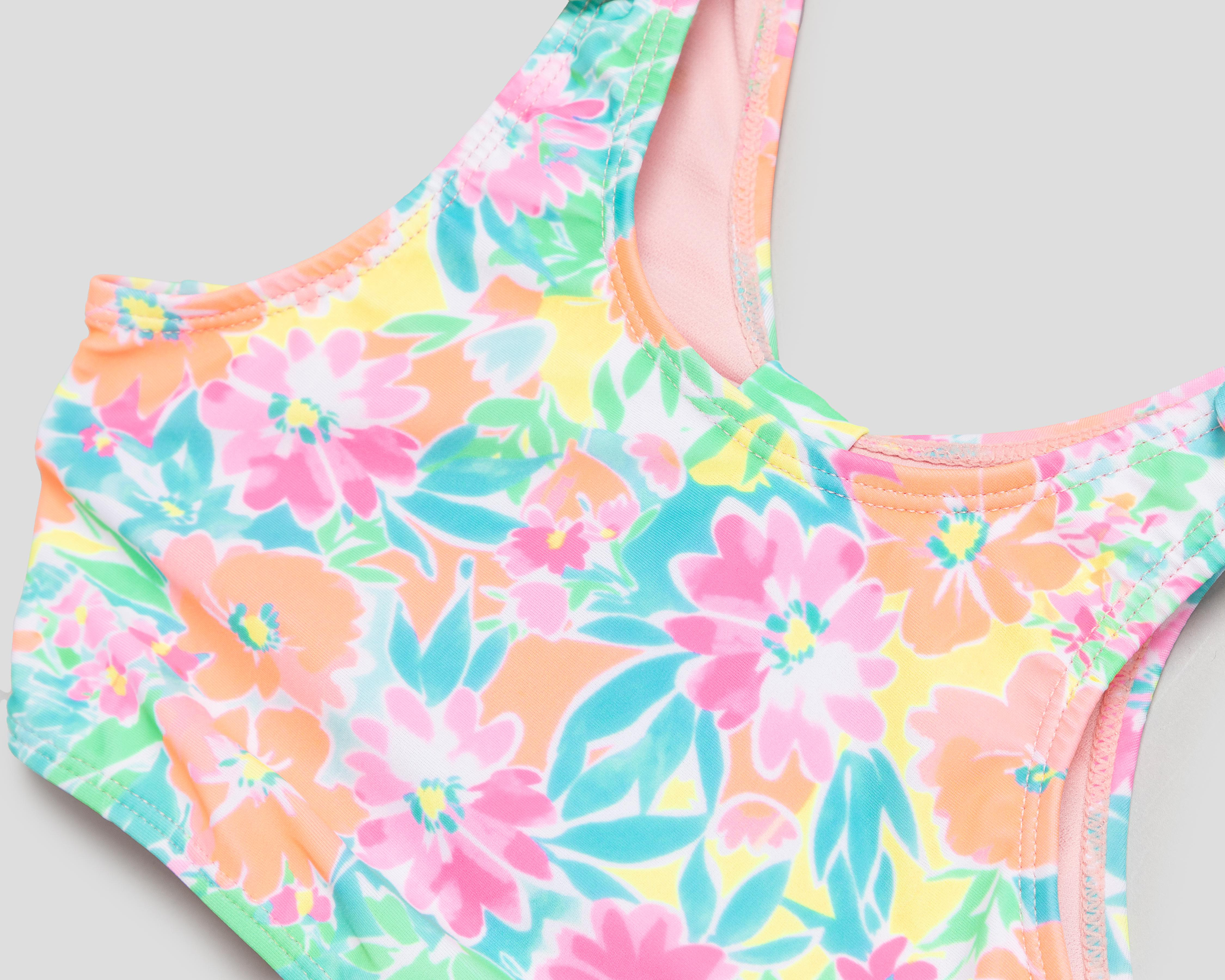 Foto 4 pulgar | Traje de Baño Rio Beach Estampado para Niña
