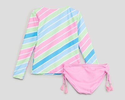 Foto 2 | Traje de Baño Rio Beach Estampado para Niña 4 Piezas