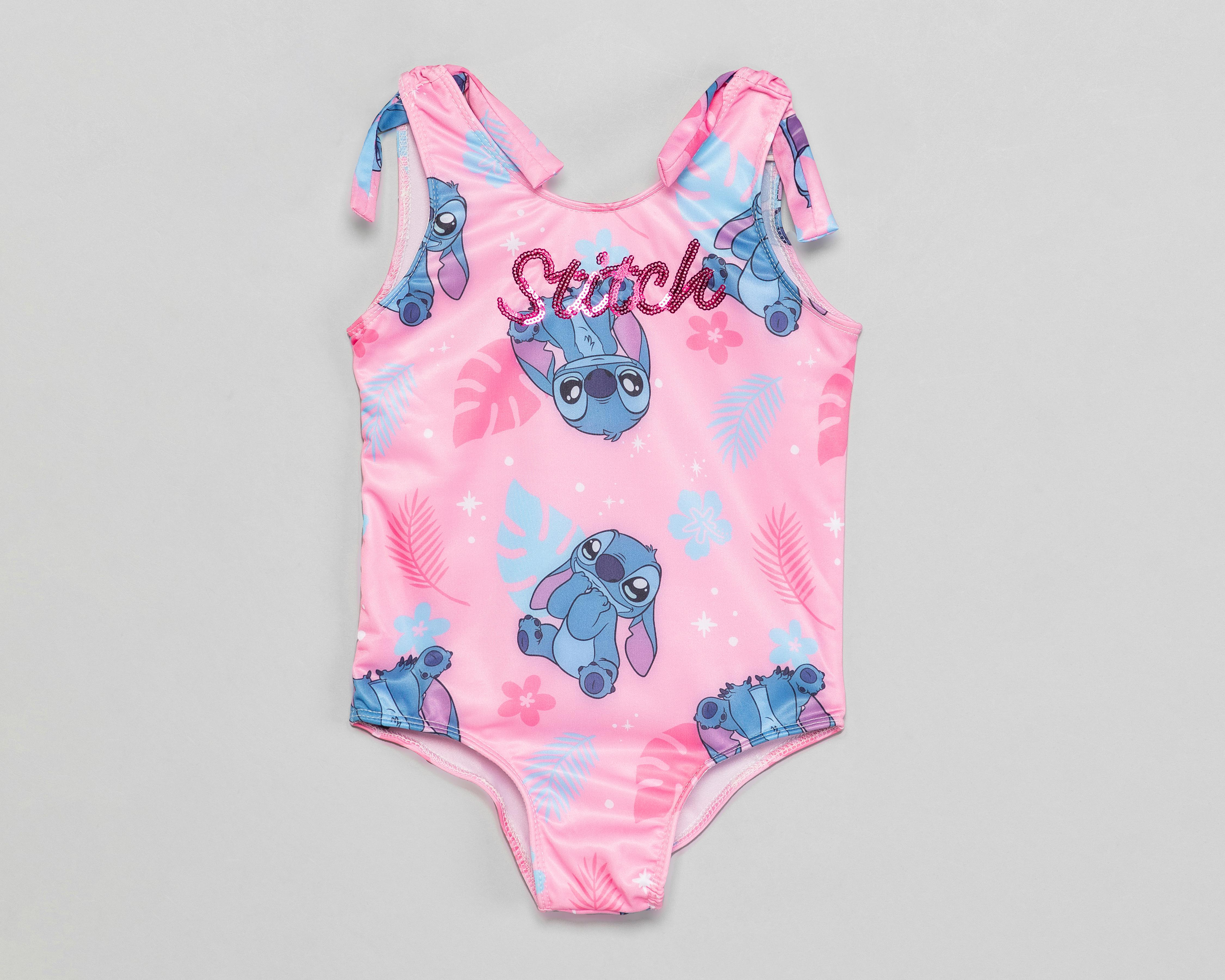 Foto 2 pulgar | Traje de Baño Disney Estampado para Niña