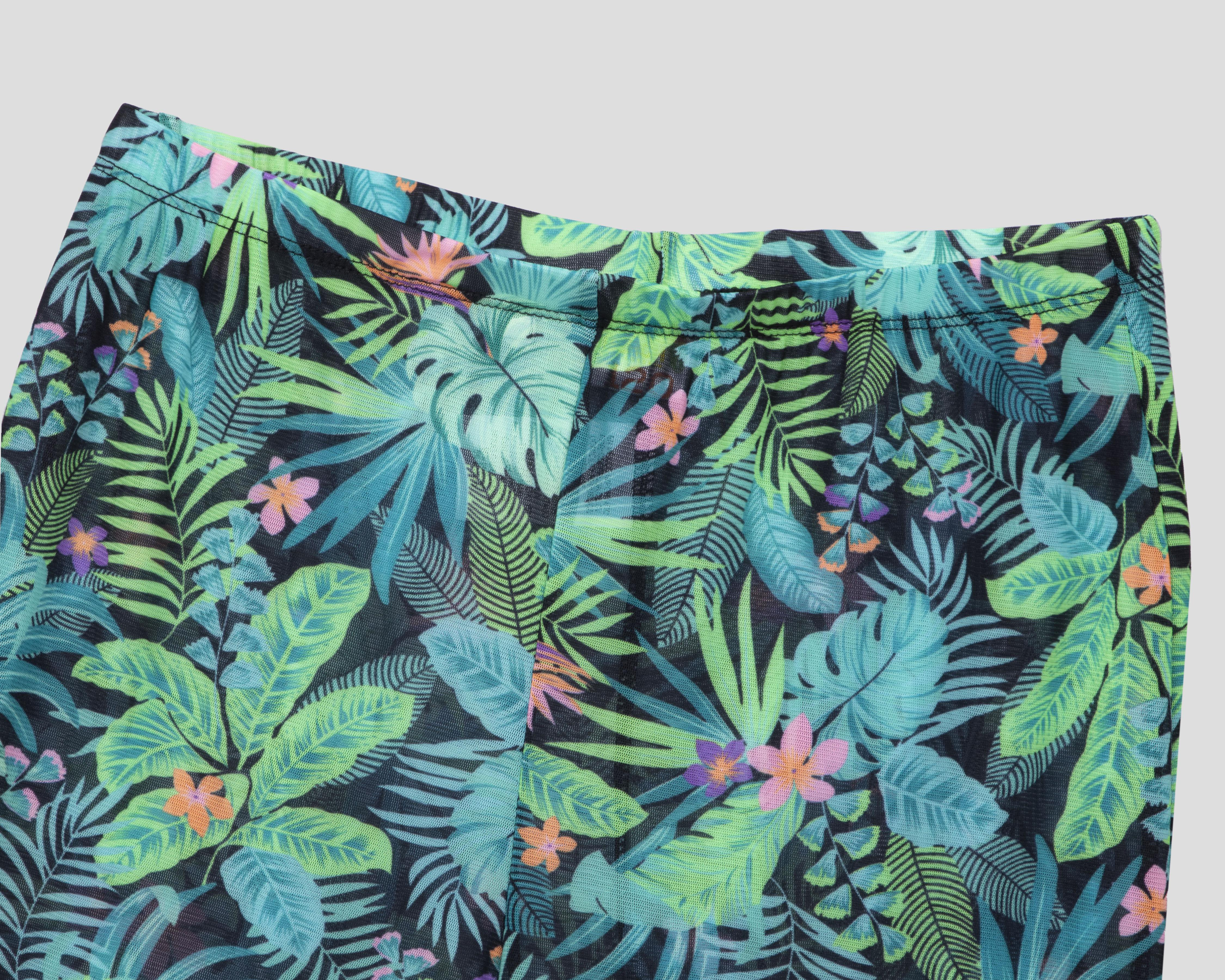 Foto 4 | Traje de Baño Rio Beach Flores y Hojas Tropicales Juvenil 3 Piezas