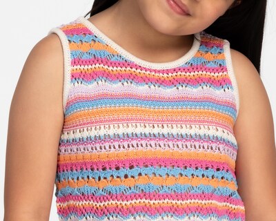 Foto 4 | Blusa Girls Attitude sin Mangas a Rayas para Niña