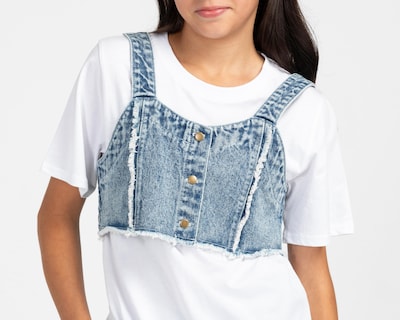 Foto 6 | Playera y Crop Top Refill Juvenil